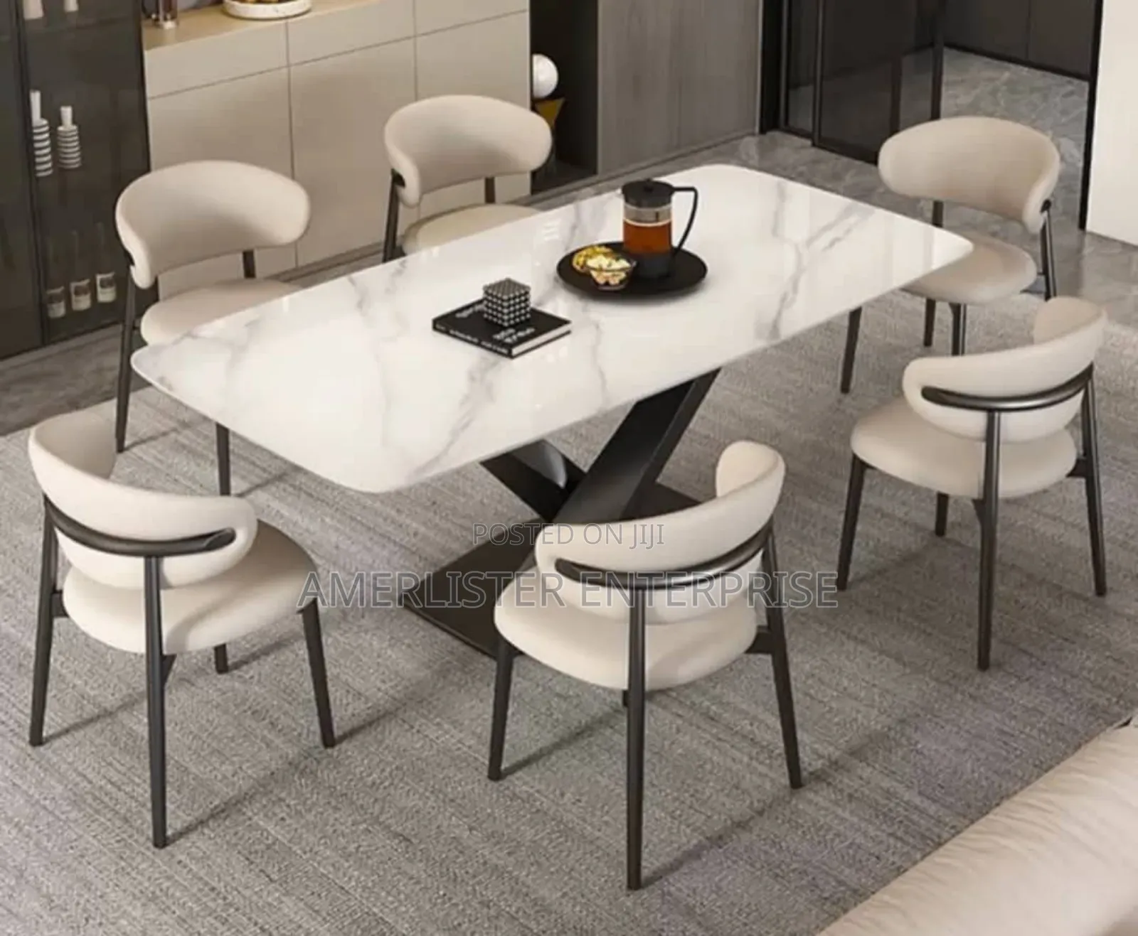 Pure Marble Dining Set