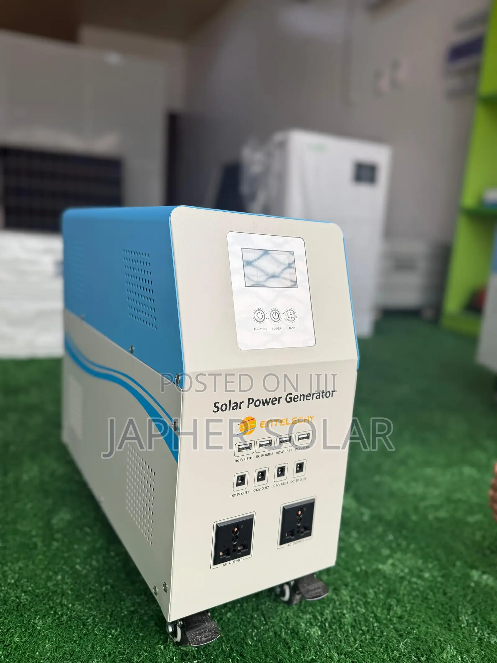 500w Solar Generator, 1.8kwh Lithium Battery