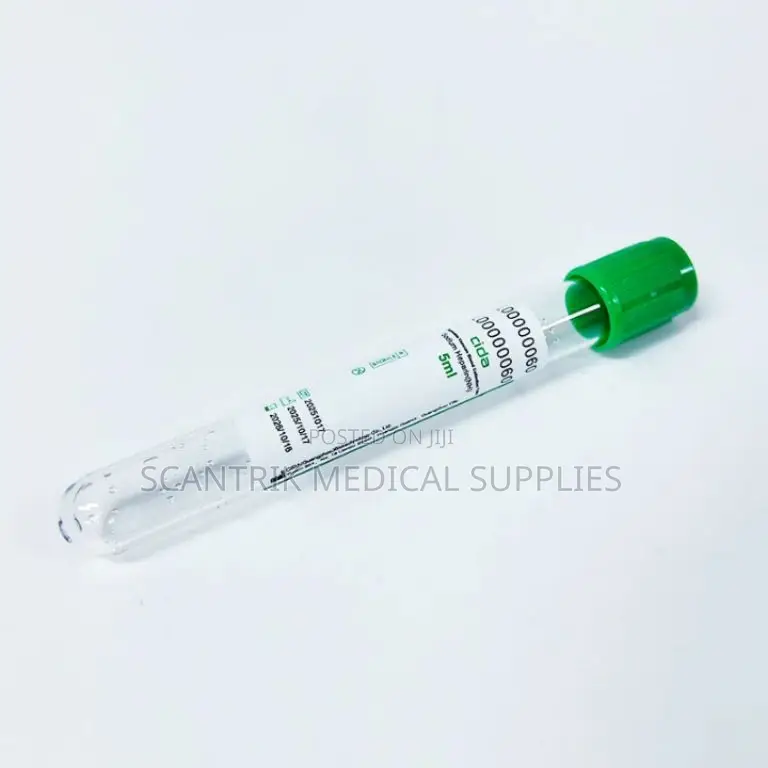 Laboratory Serum Collection Tube (Plain Non-Vacuum)