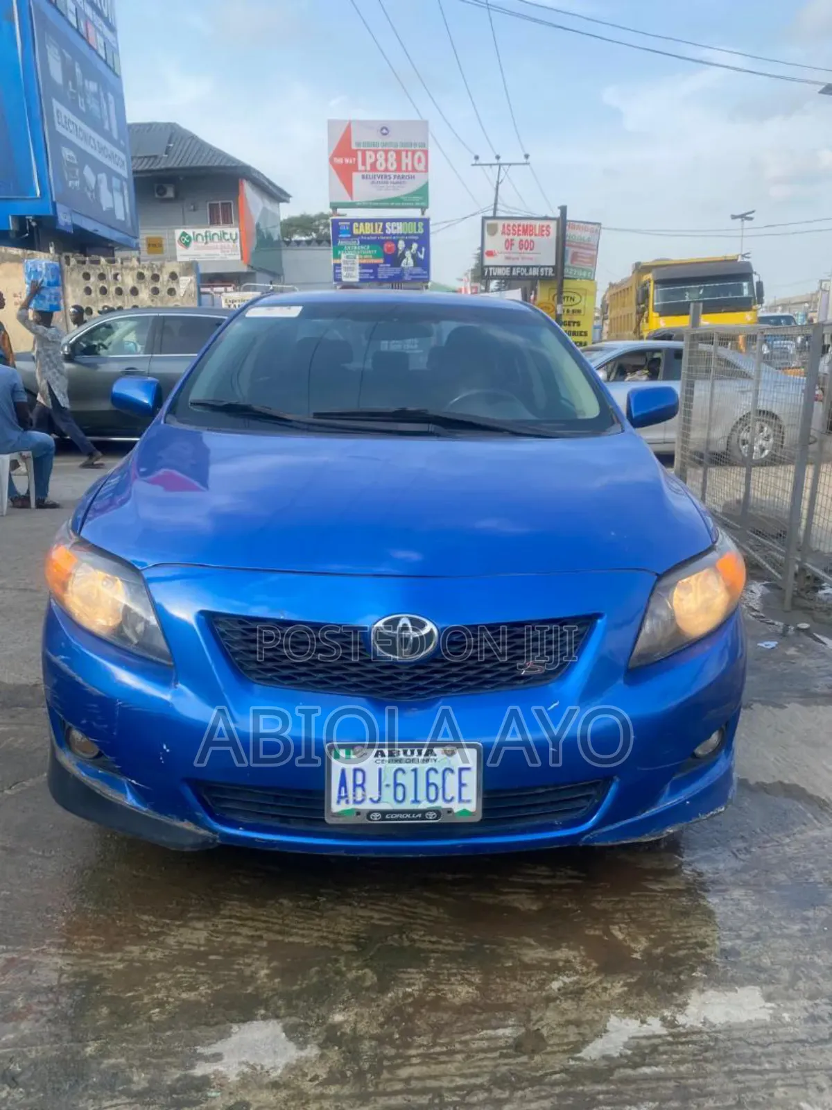 Toyota Corolla 2008 Blue