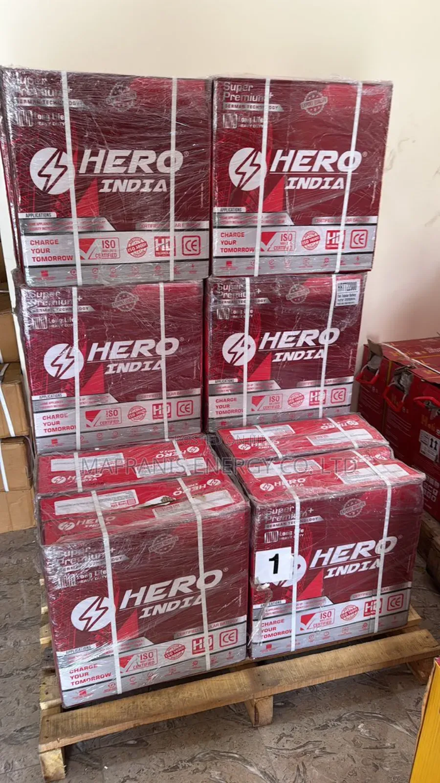Hero India 220a Solar Tubular Batteries