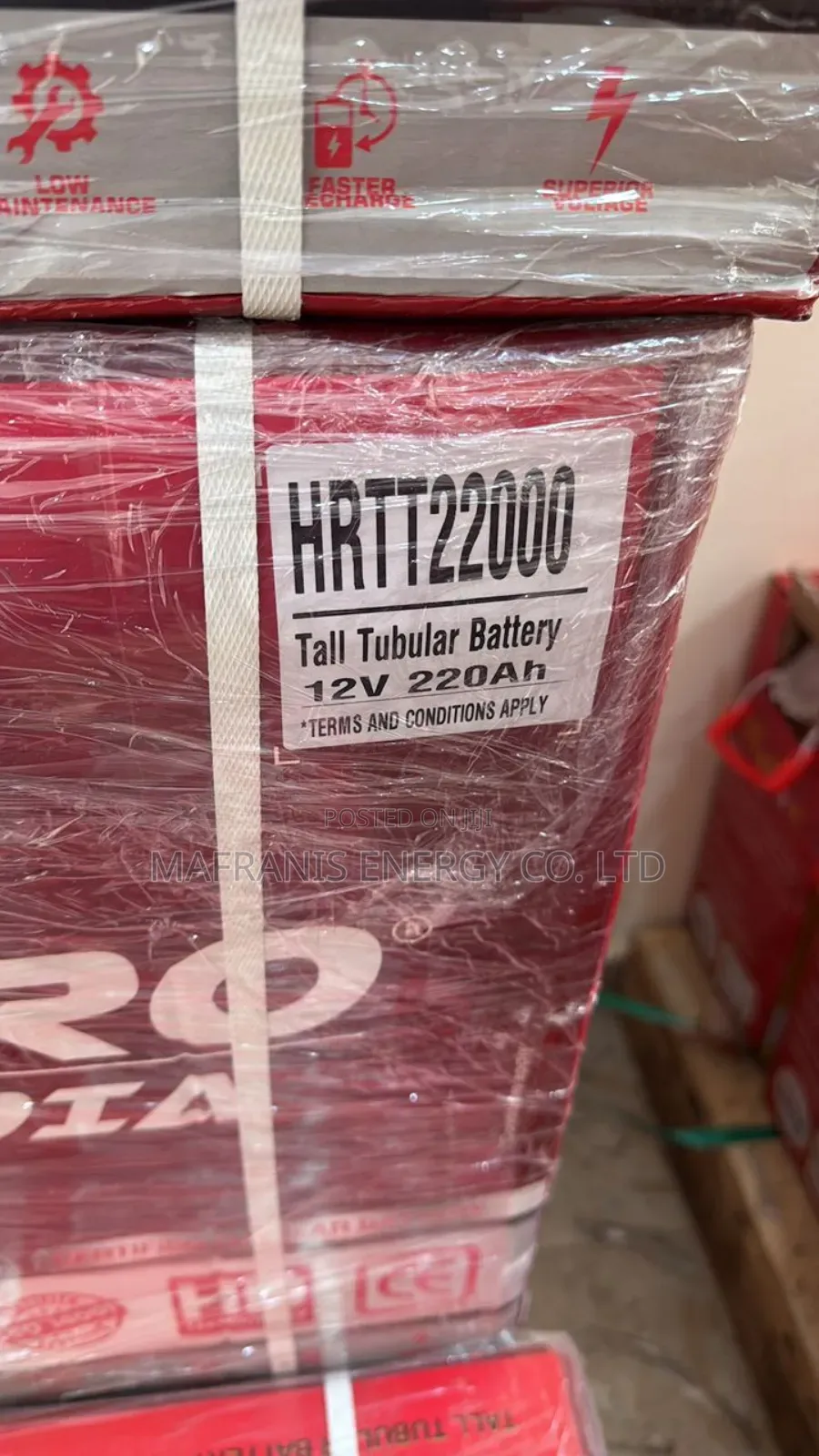 Hero India 220a Solar Tubular Batteries