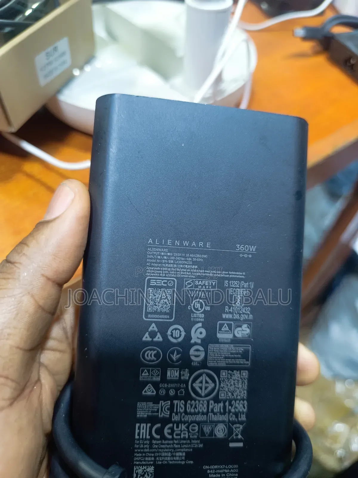 Alienware Laptop Charger 360w Watts Wattage 19.5v - 18.46a Follow Come