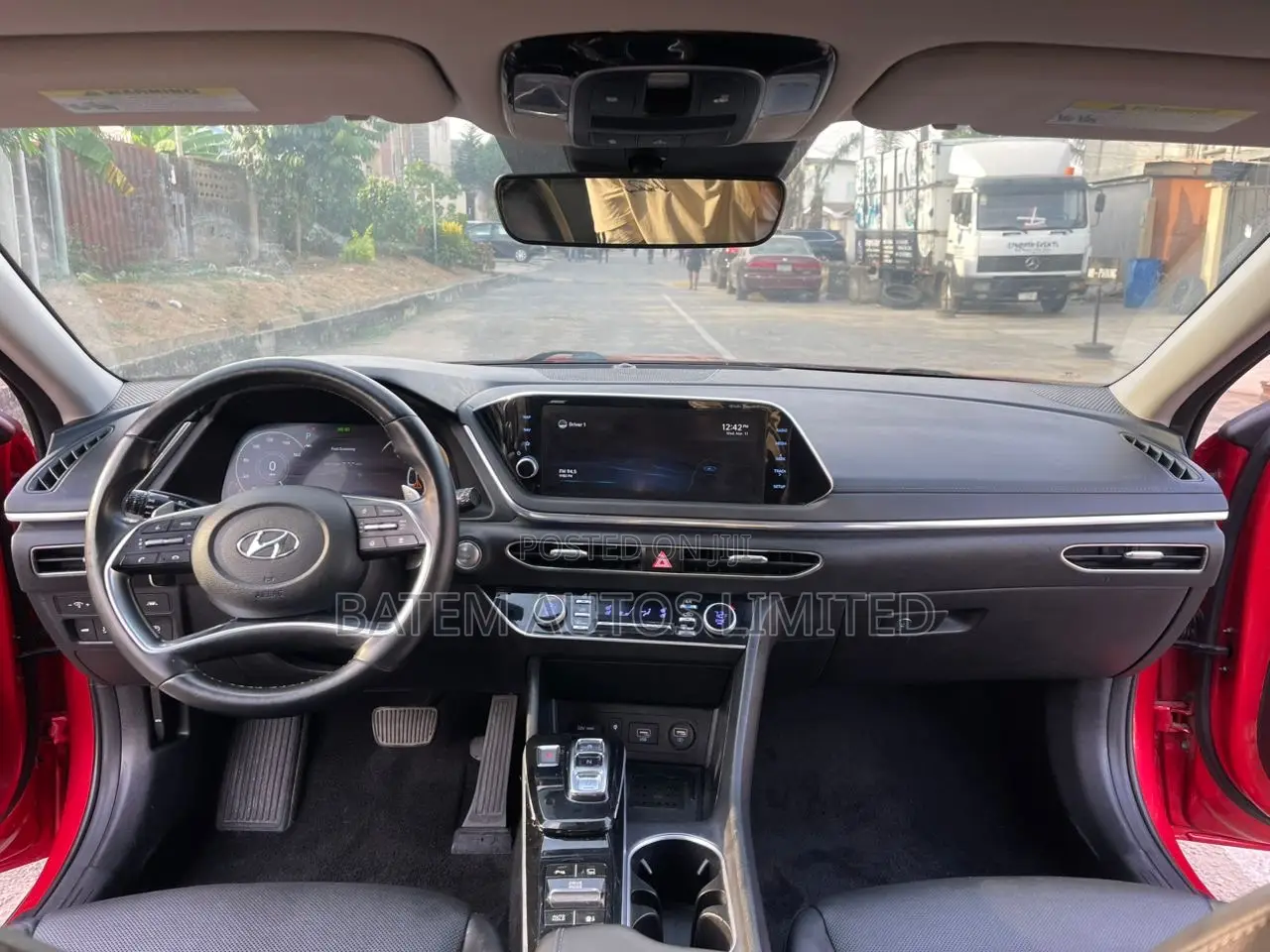 Hyundai Sonata Limited 2021 Red