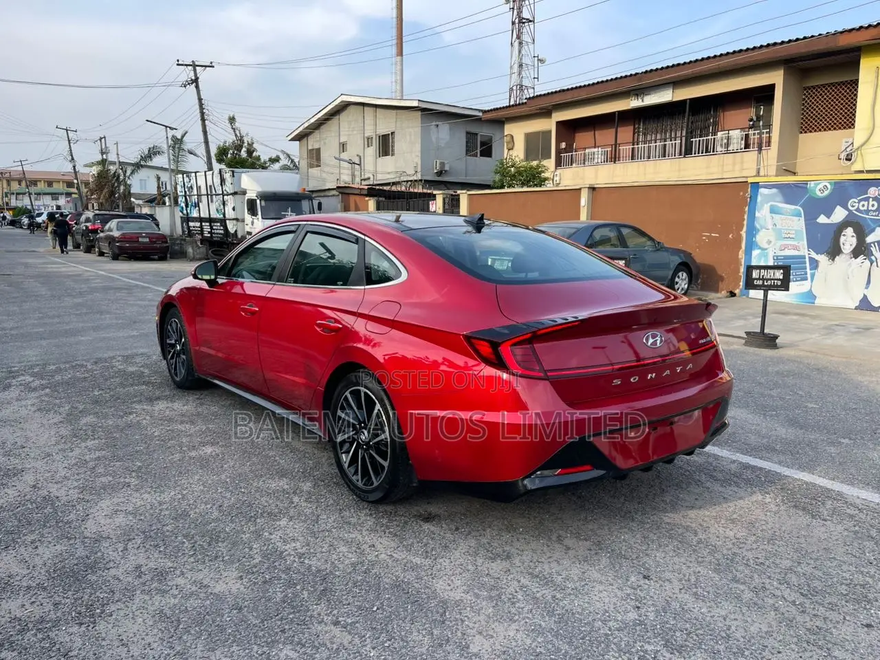 Hyundai Sonata Limited 2021 Red