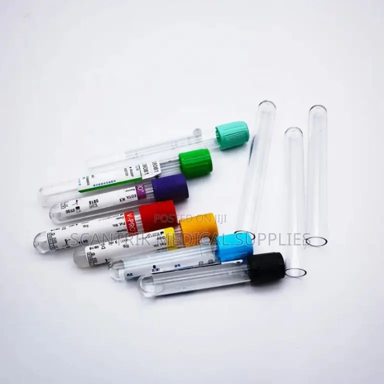 High-Quality Plain Non-Vacuum Blood Tube