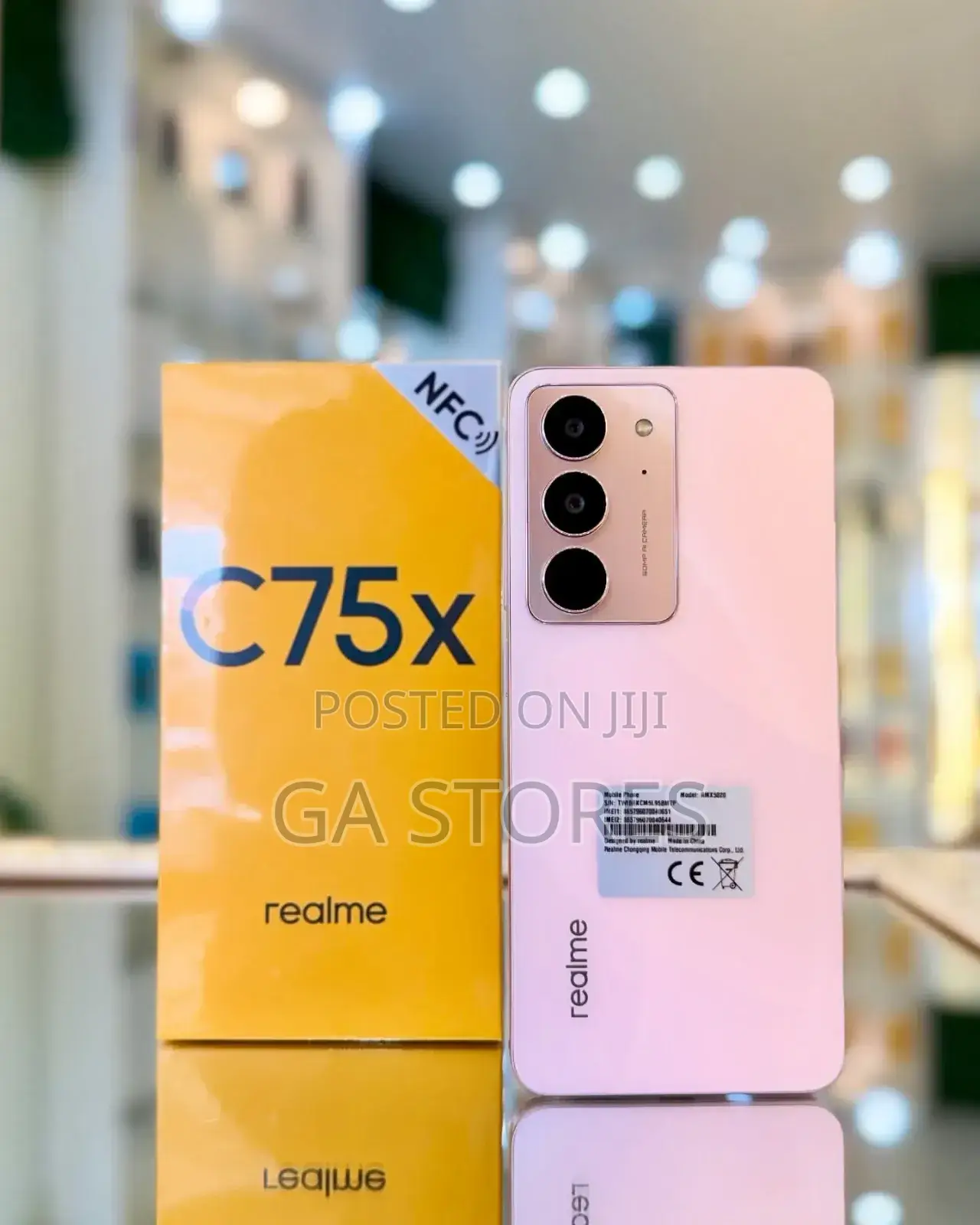 New Realme C75x 128 GB Pink