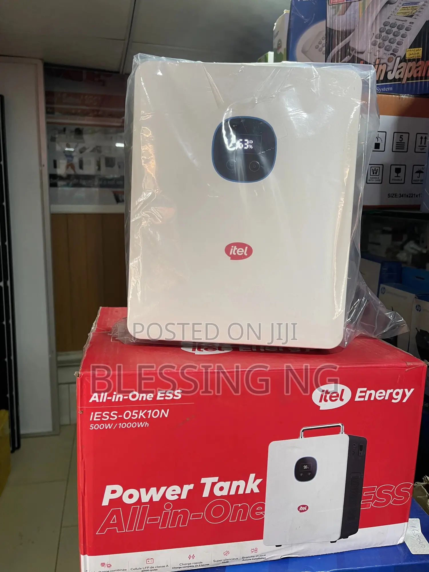 Power Tank All in One Itel 1kw/500watt