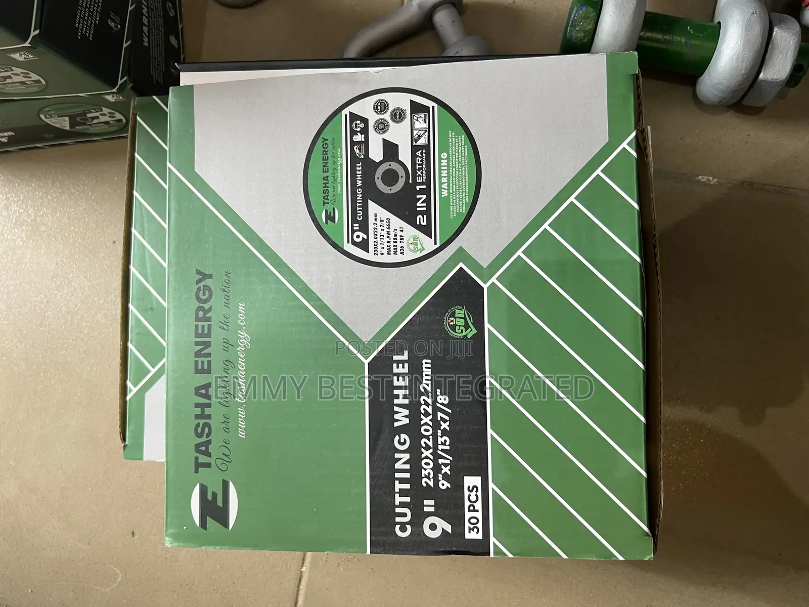 Tasha Energy 9" Cutting Wheel