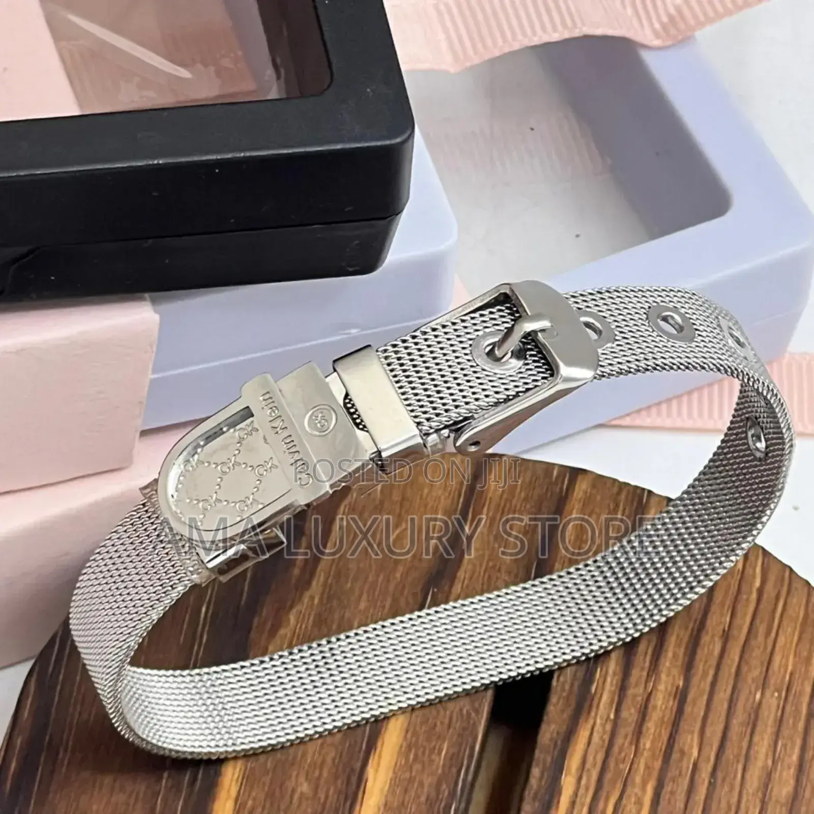 Mont Blanc Stainless Steel Men's Wrist Bracelets