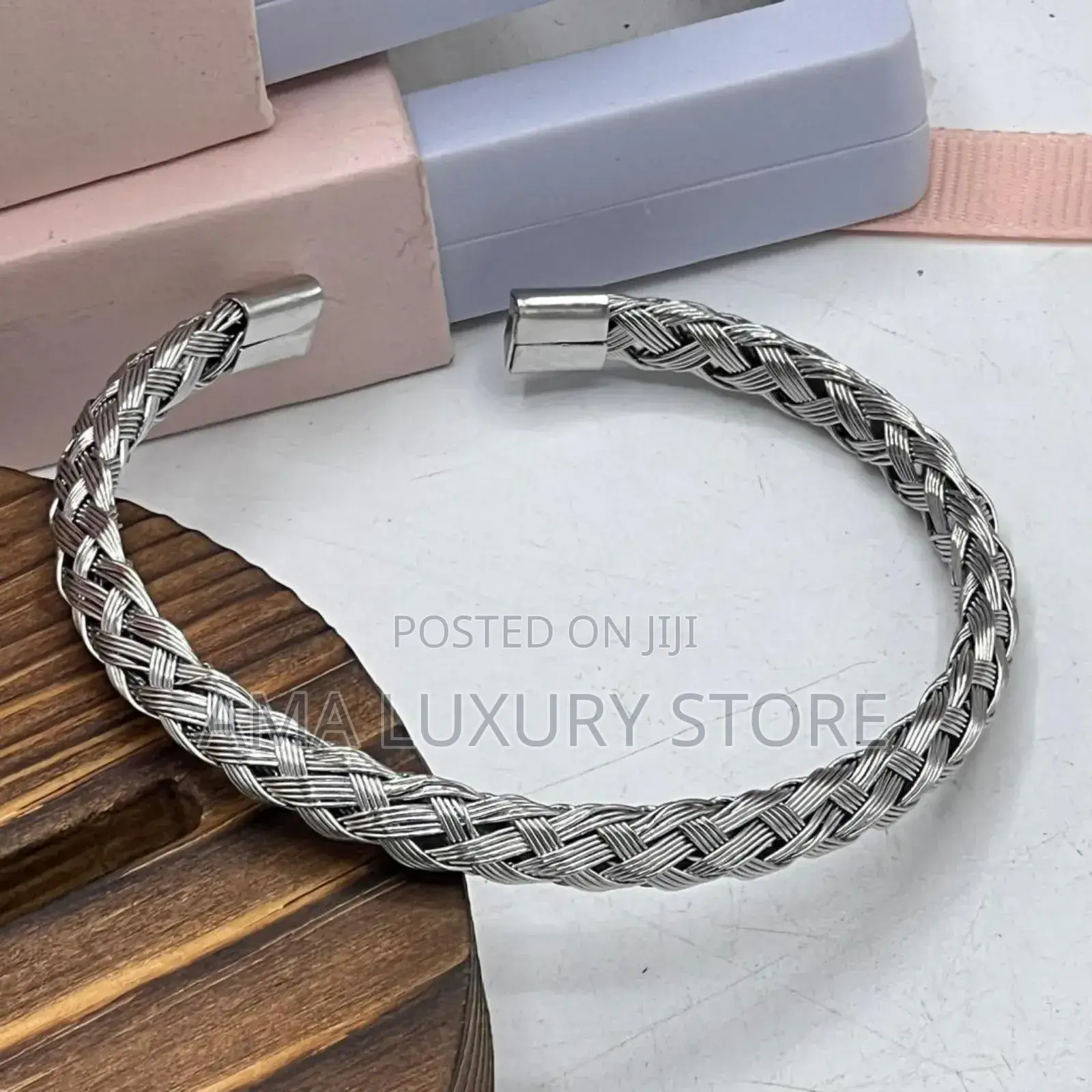 Mont Blanc Stainless Steel Men's Wrist Bracelets