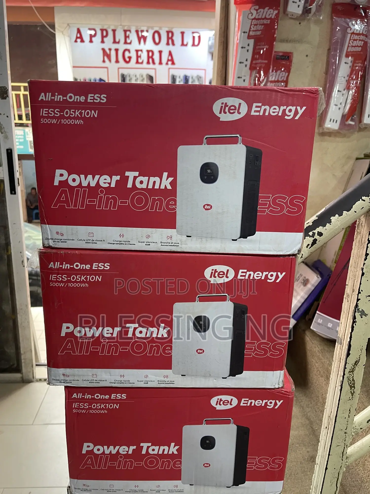 Power Tank All in One Itel 1kw/500watt