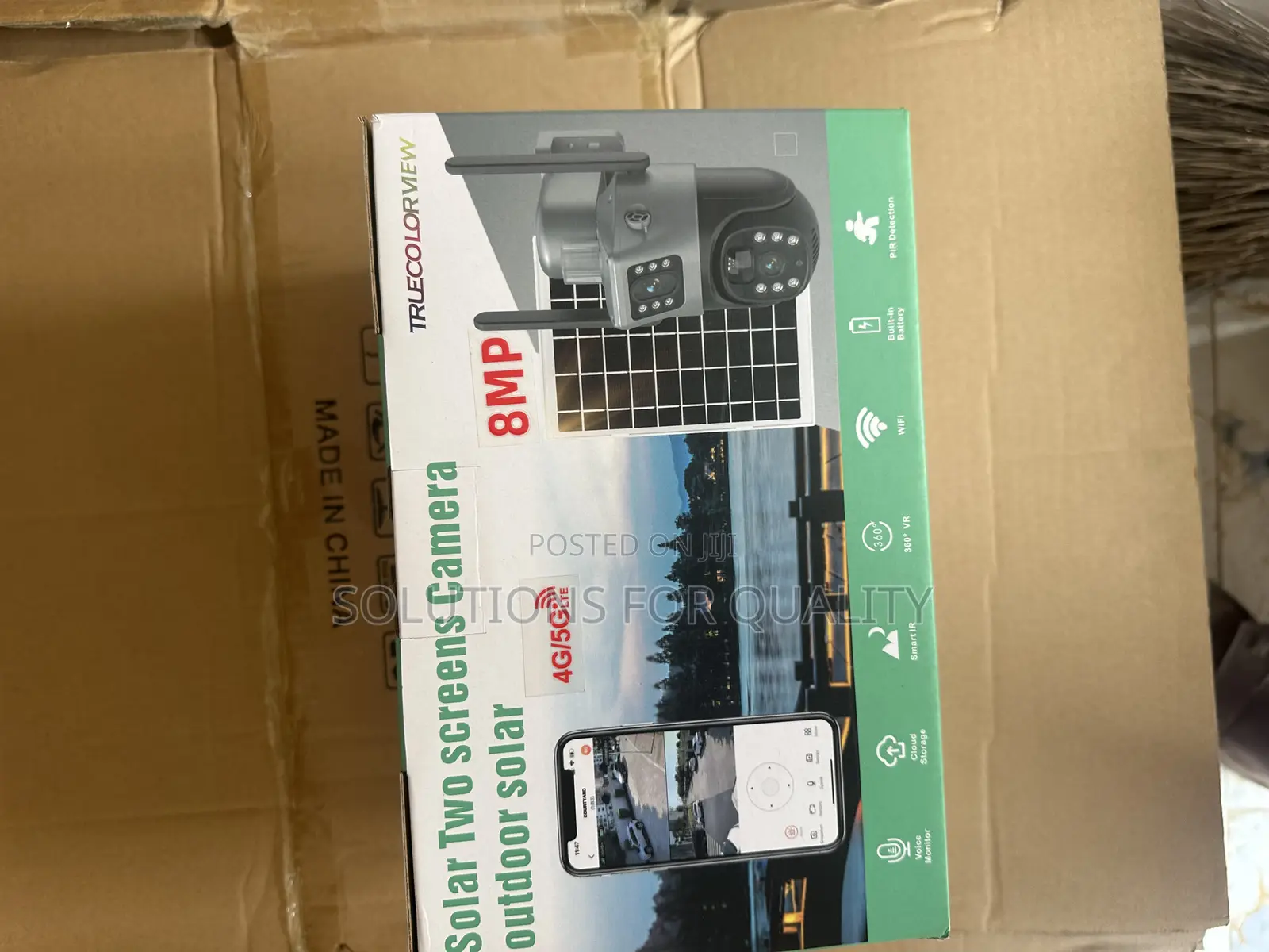 Dual Lens Solar Camera