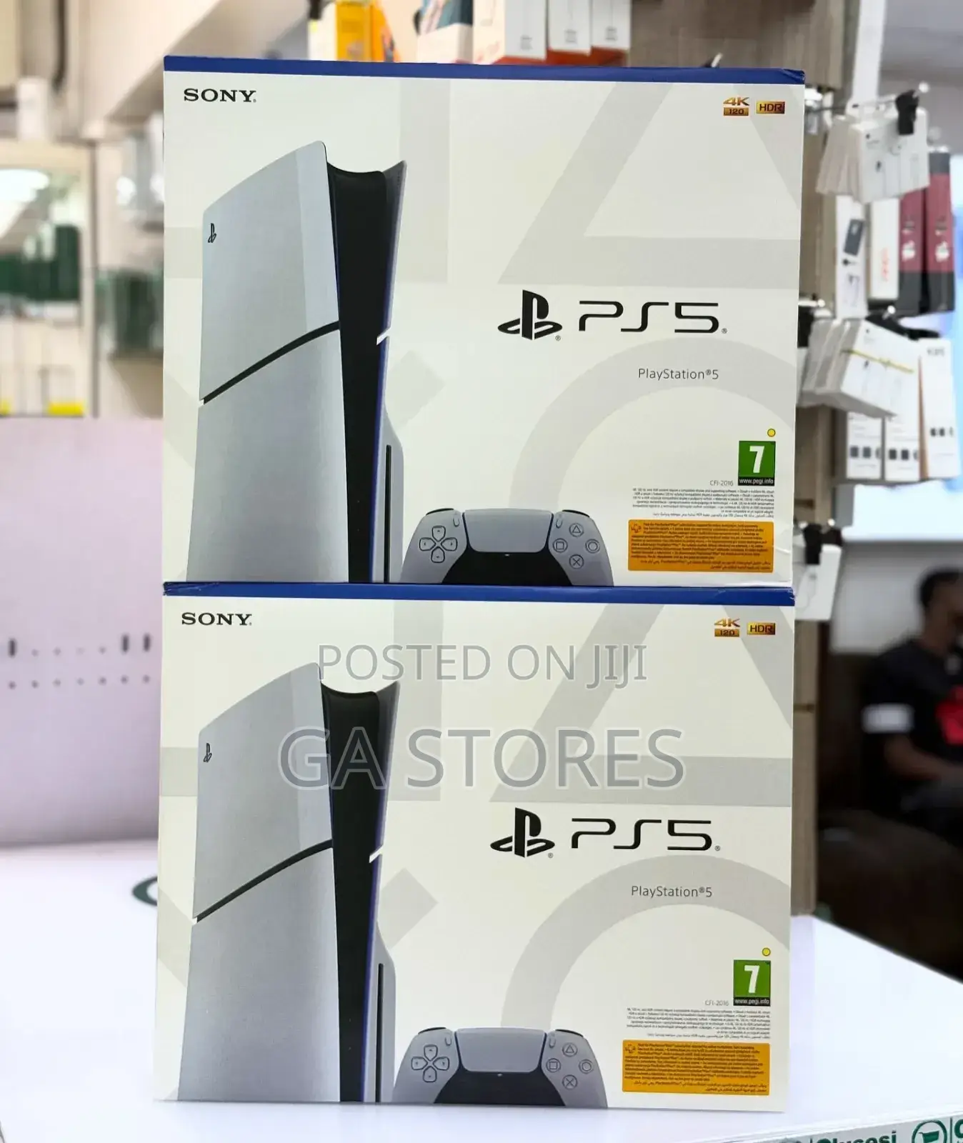 Brand New Ps5 Slim 1tb Plus Two New Pads