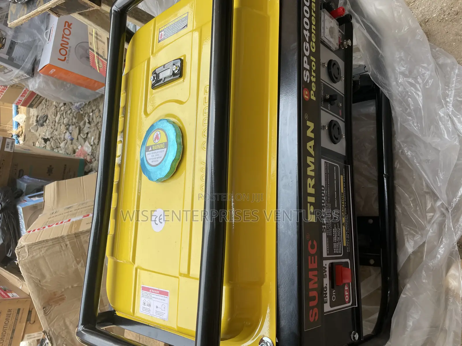 Sumec Firman Spg4000 Petrol Generator 4.5kva