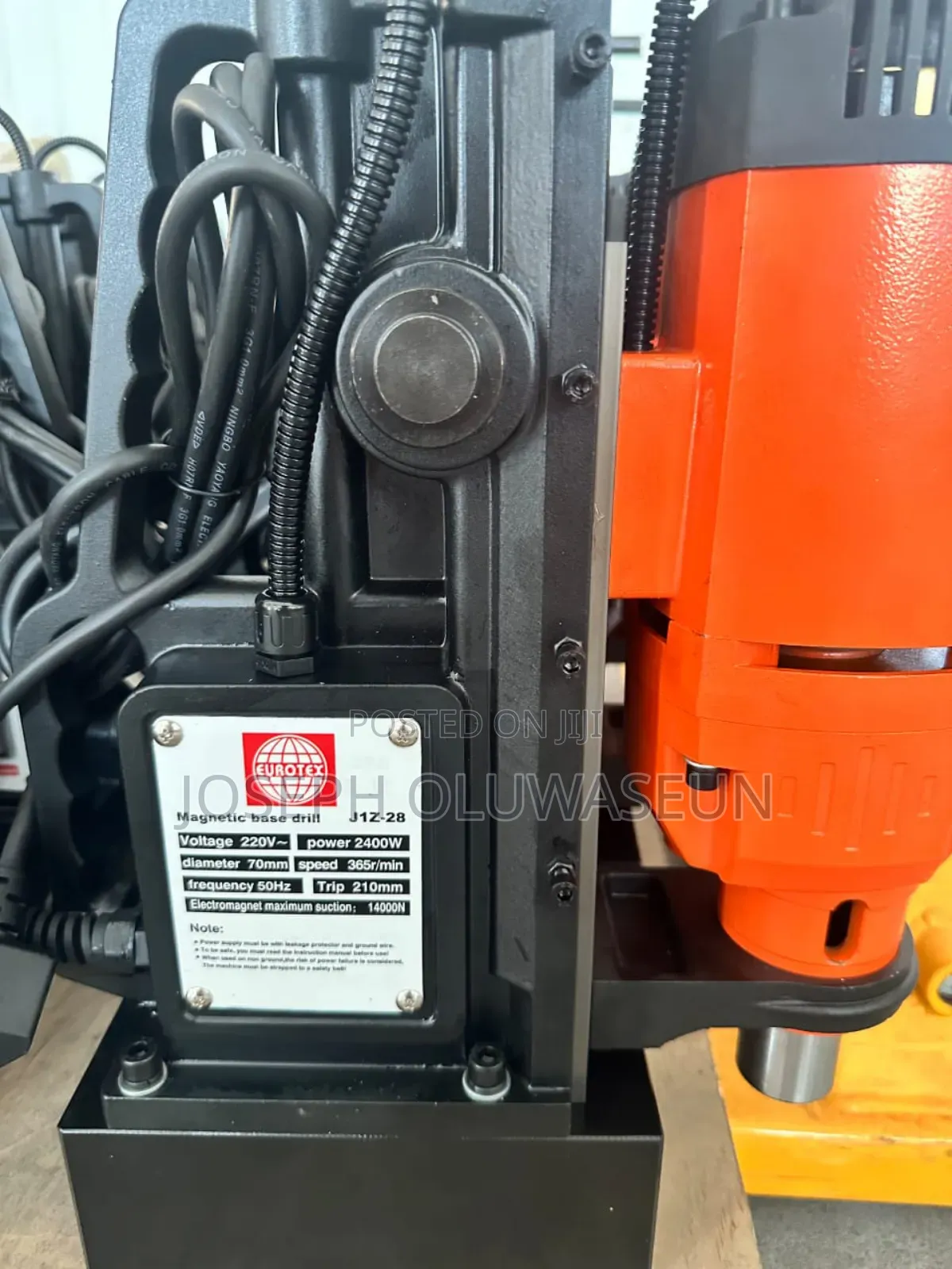 Original 70mm Drilling Machine Eurotex