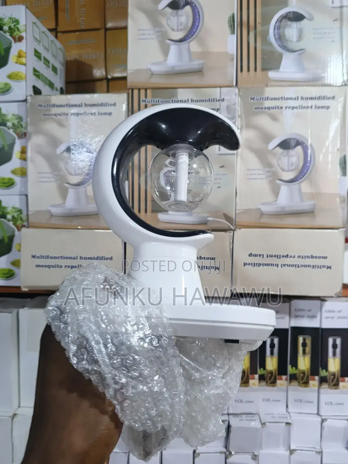Multifunctional Humidified Mosquito Repellant Lamp