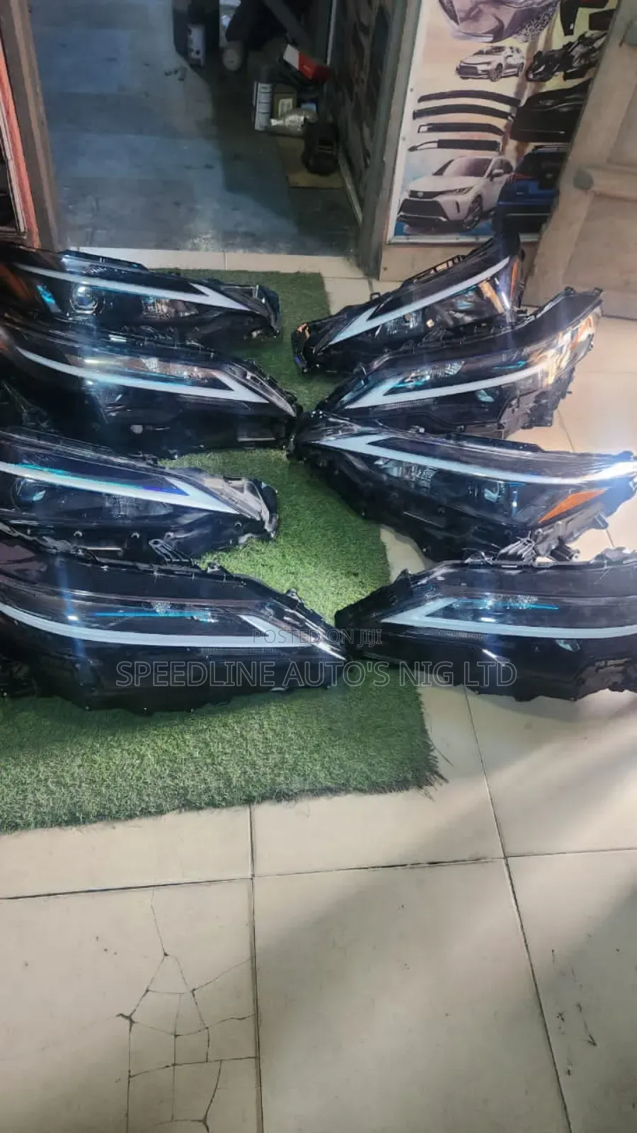 Complete Set Of Head Lamp Lexus Rx350 2024/2025 Model