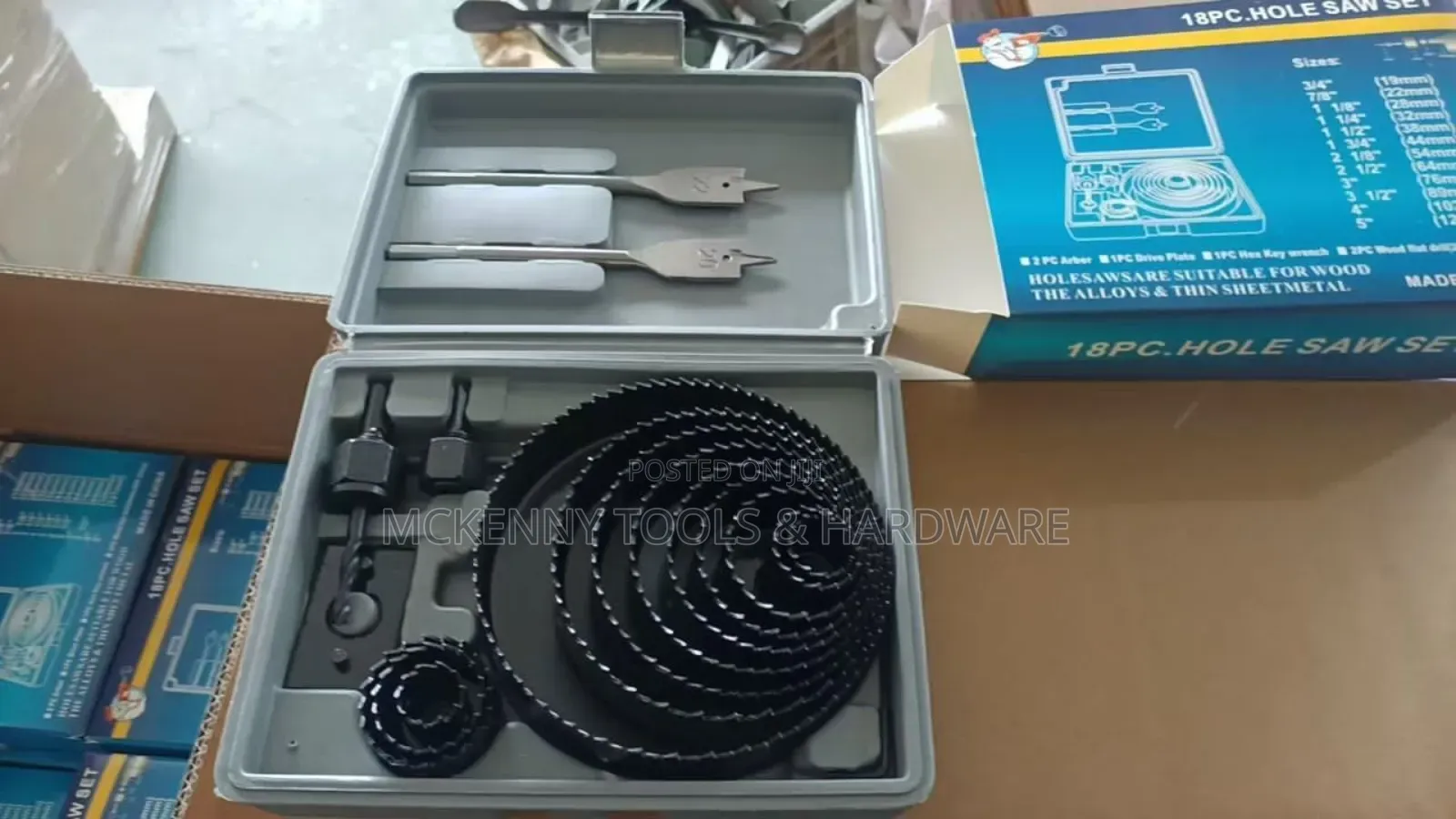 18pcs Hole Saw Set