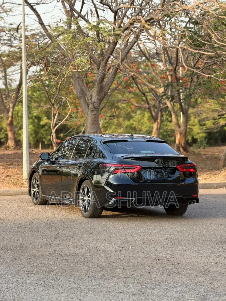 Toyota Camry SE (2.5L 4cyl 8A) 2019 Black