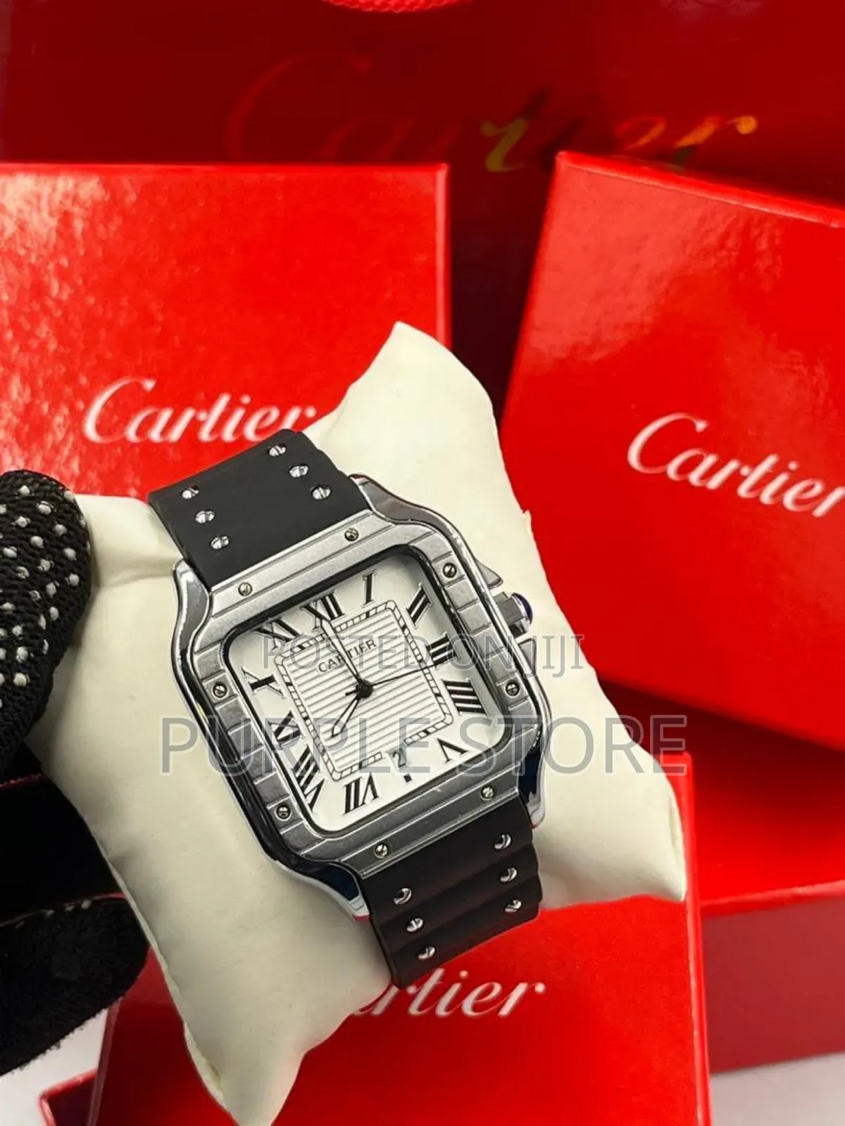 Cartier Rubber Pin Strap *Watch* 