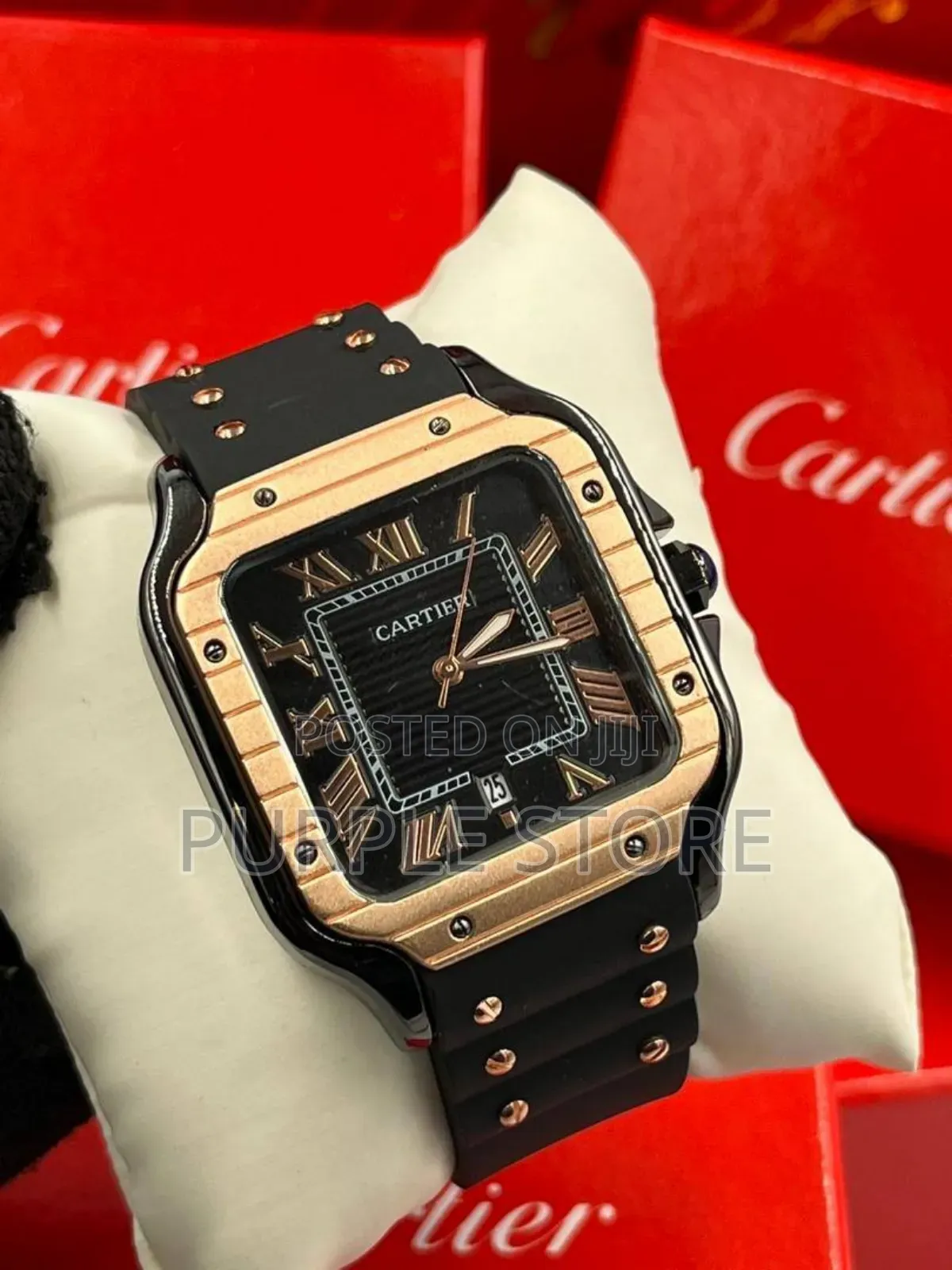 Cartier Rubber Pin Strap *Watch* 