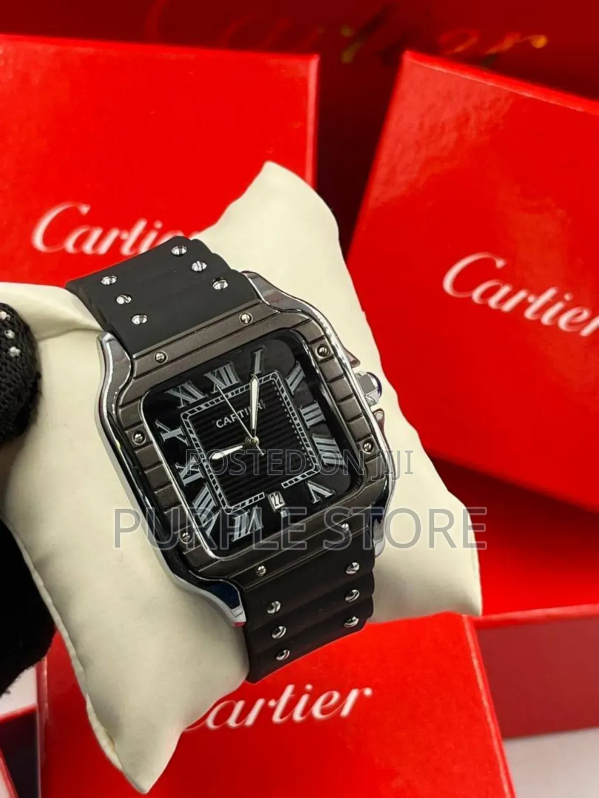 Cartier Rubber Pin Strap *Watch* 