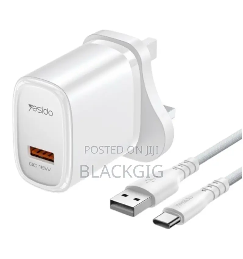 Super Fast Charger Typec Android Samsung Charger, iPhone + Usb Typec C