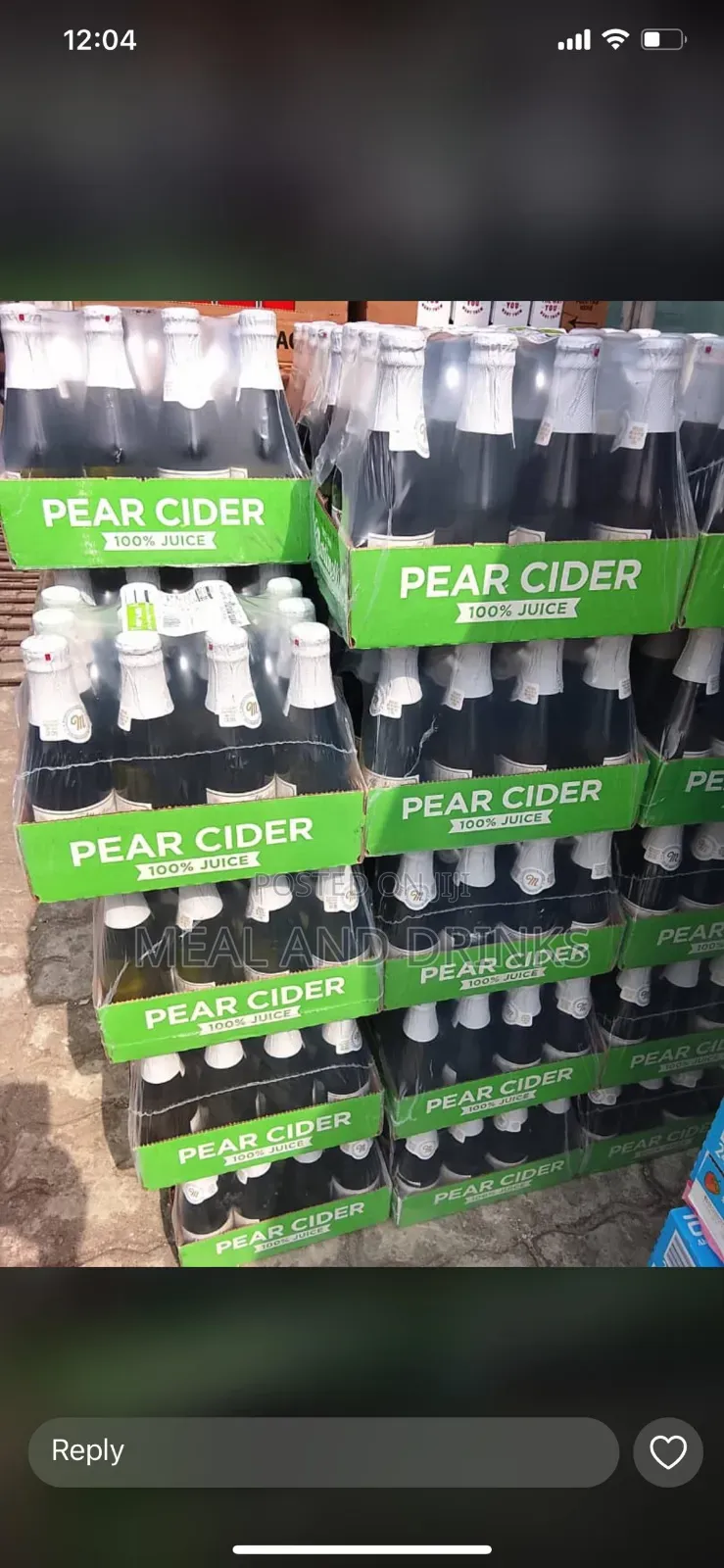 Pear Cider 100% Juice by 12