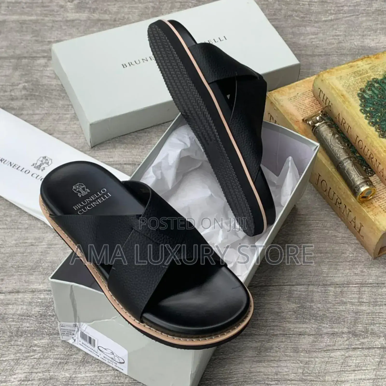 Designer Luxury Men's Slippers
