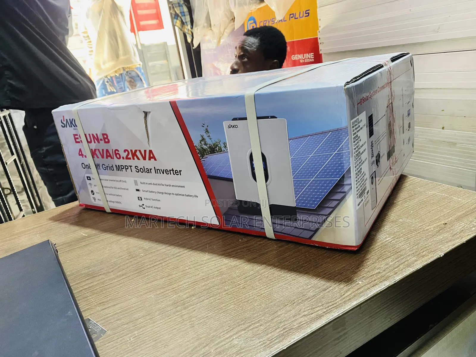 4.2kva/24v Sako Hybrid Inverter With Guarantee