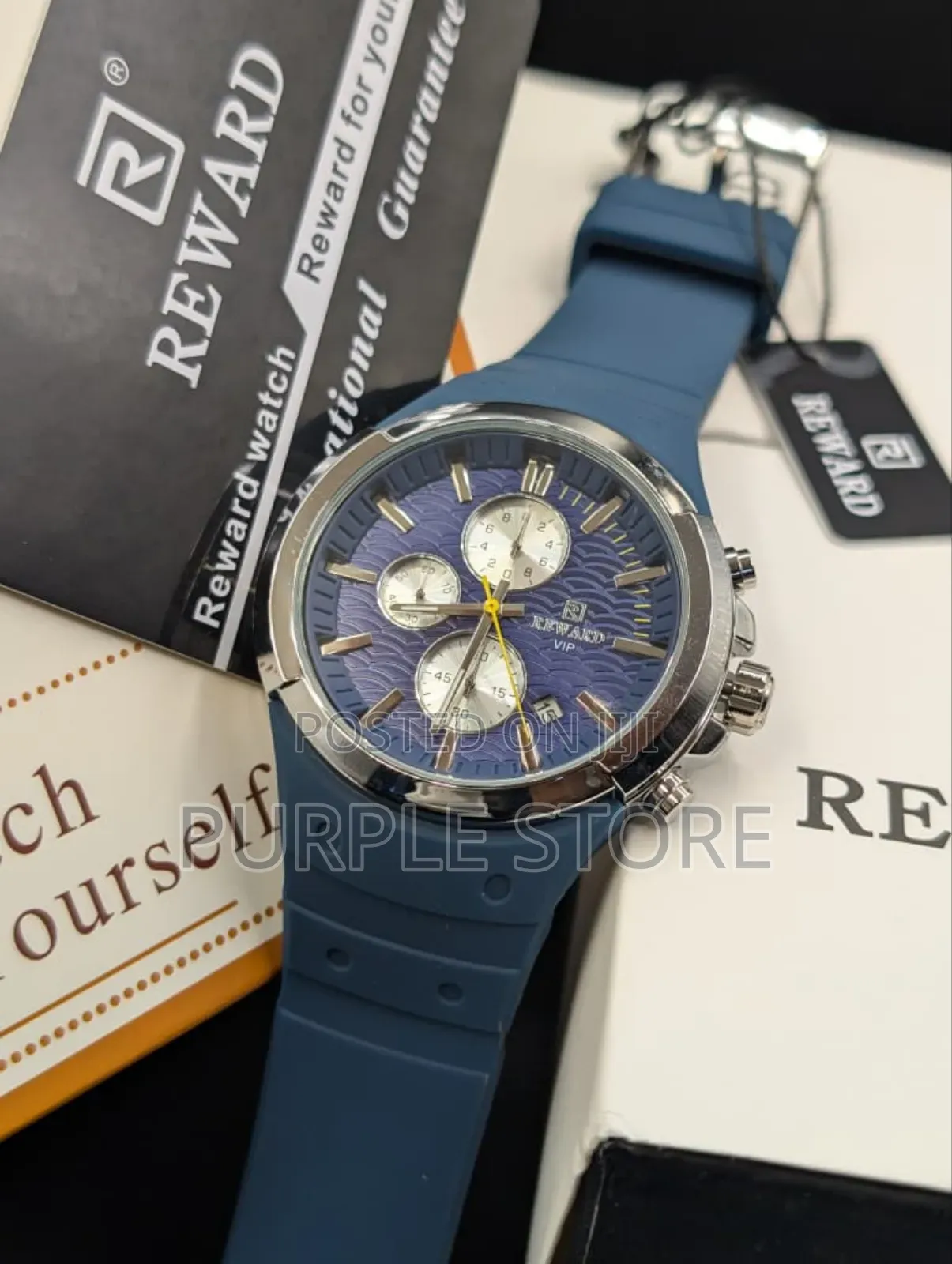 Reward Vip Functional Chronograph *Watch Top Quality Water Resistant*