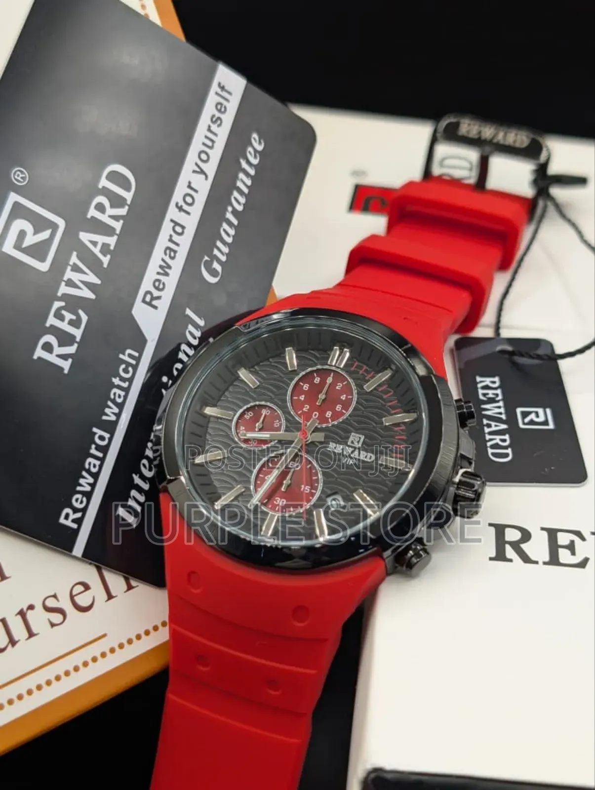Reward Vip Functional Chronograph *Watch Top Quality Water Resistant*