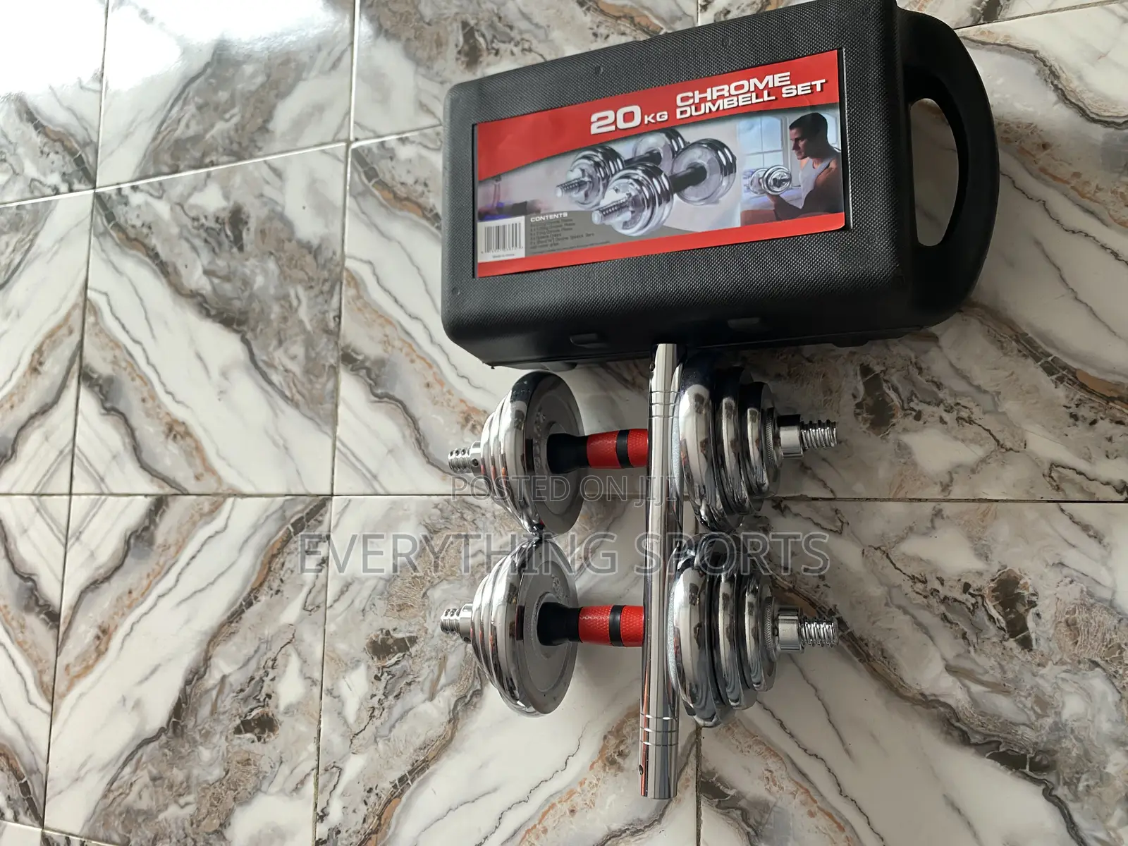 Standard 20kg Chrome Dumbbell
