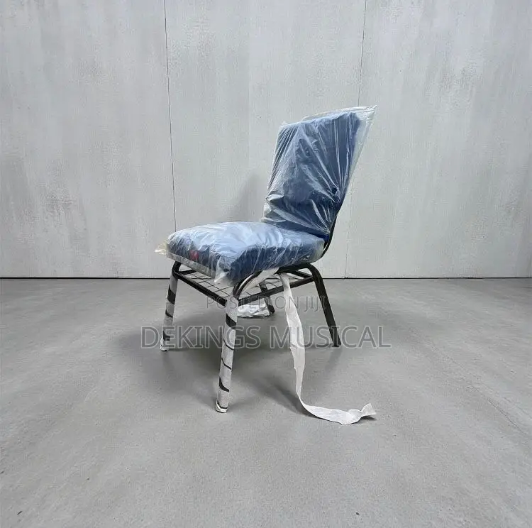 Church Chairs in Red and Blue Gray for Church and Occasional Use