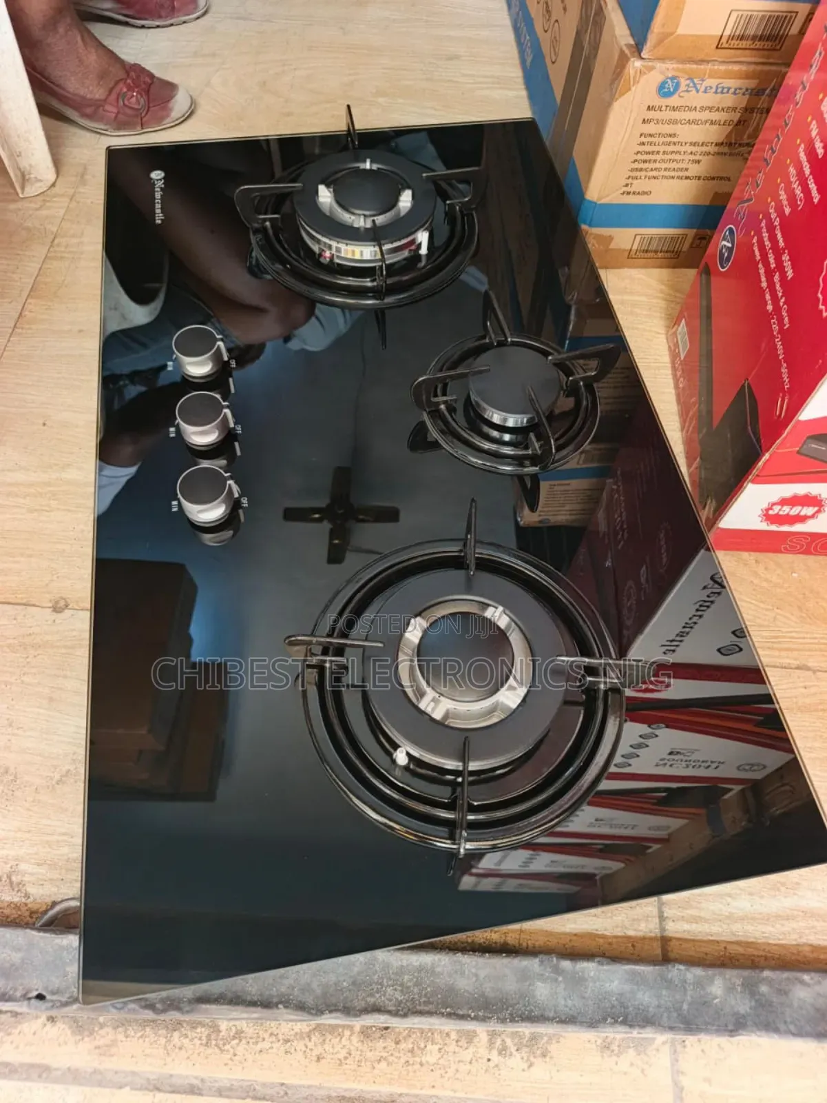 Original Newcastle Latest Model Design Built-in Premium 3 Burners Gas