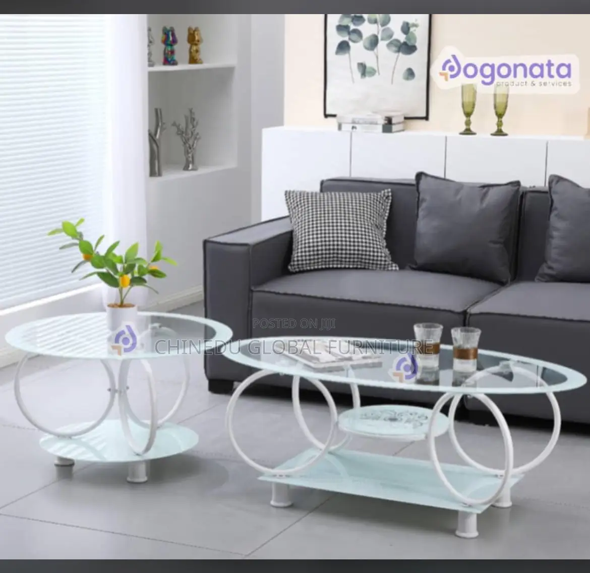 Your Imported Center Table With Size Stool