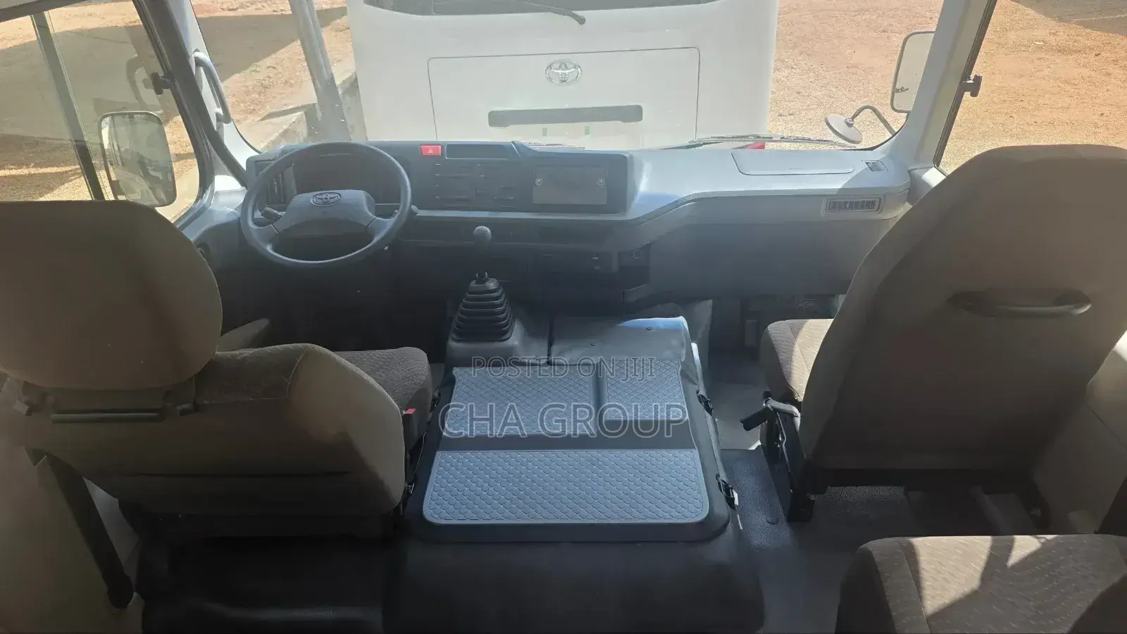 New Toyota Coaster 2025 White