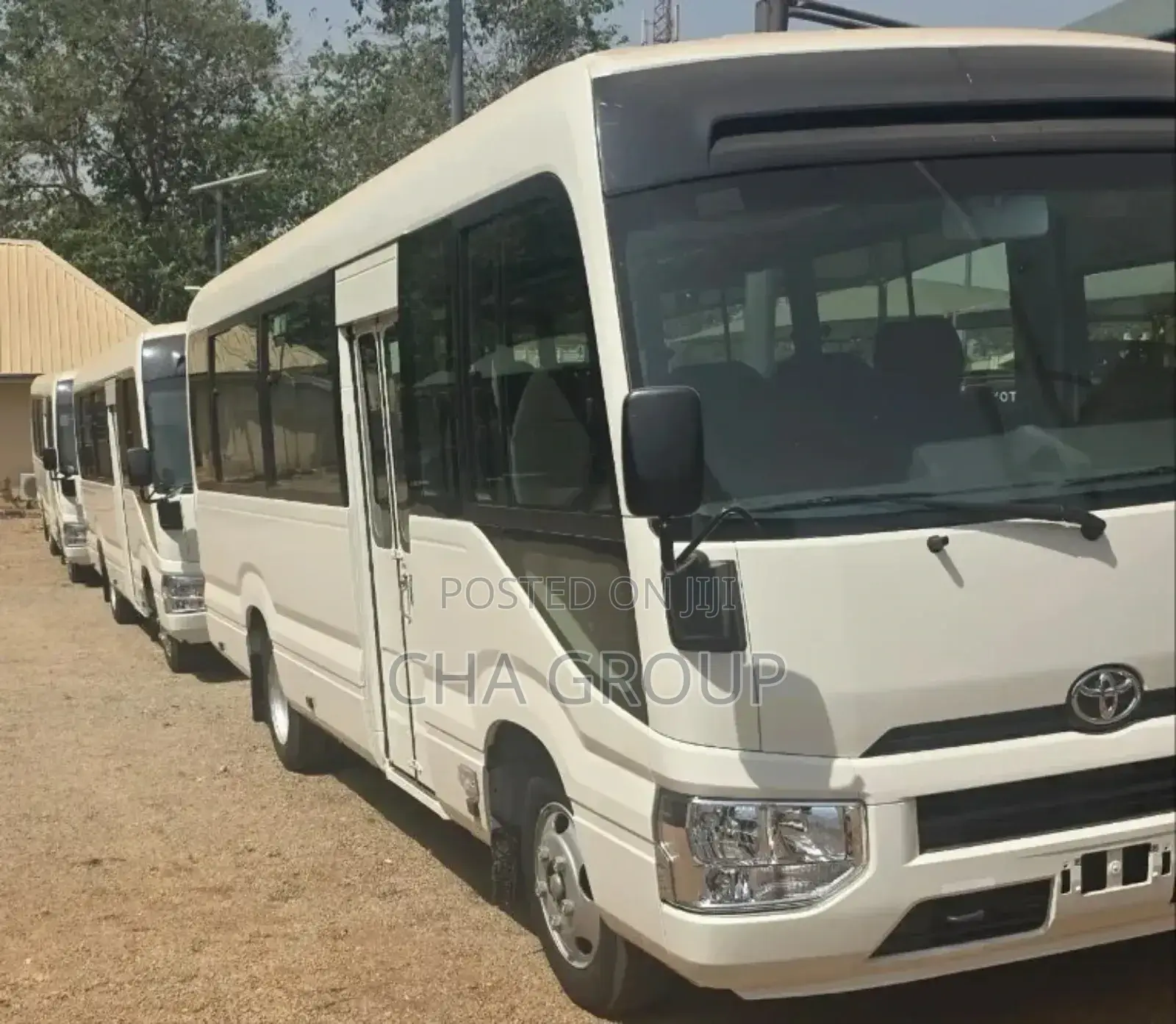 New Toyota Coaster 2025 White
