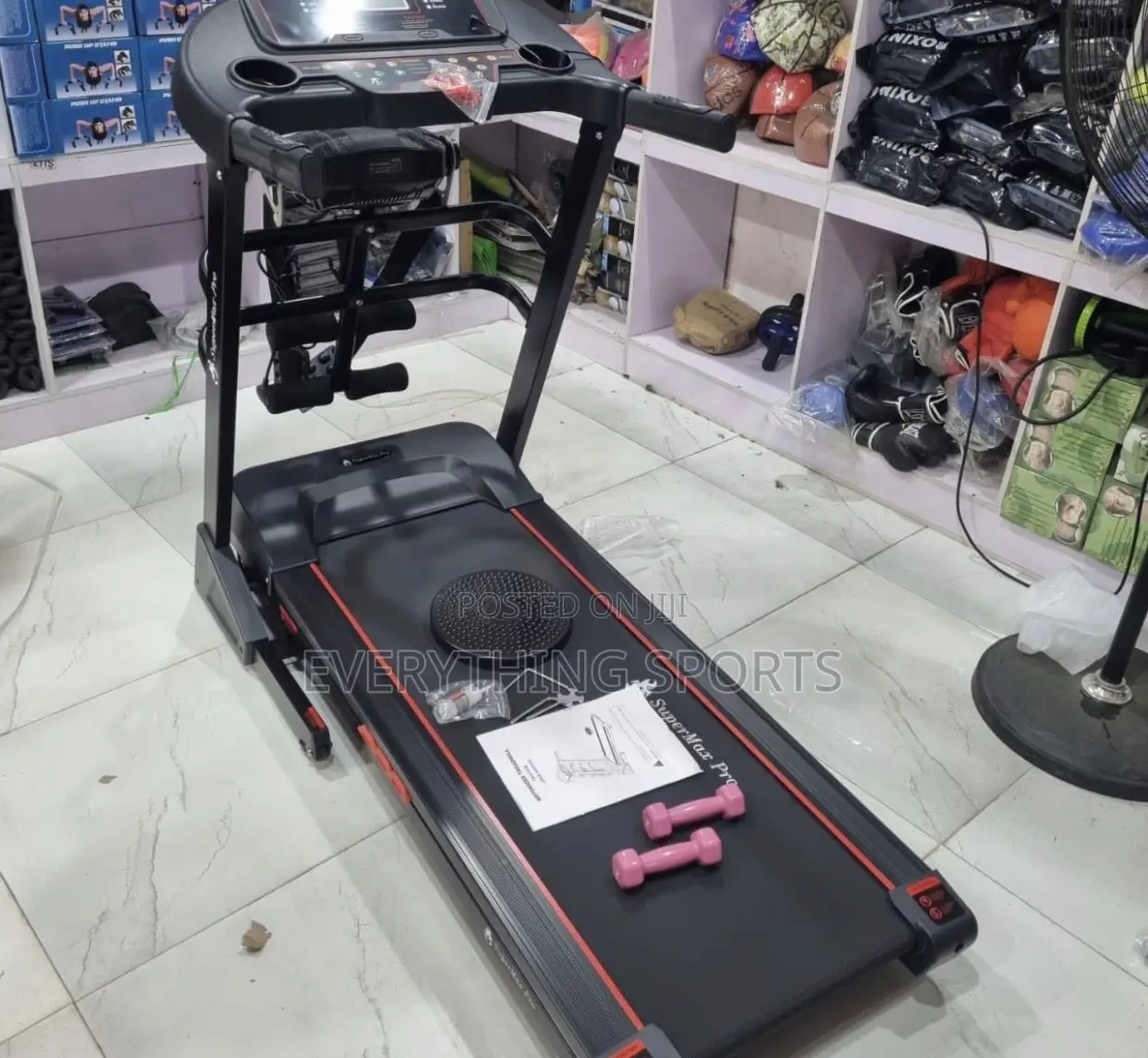 Heavy Duty 2.5-Hp Treadmill