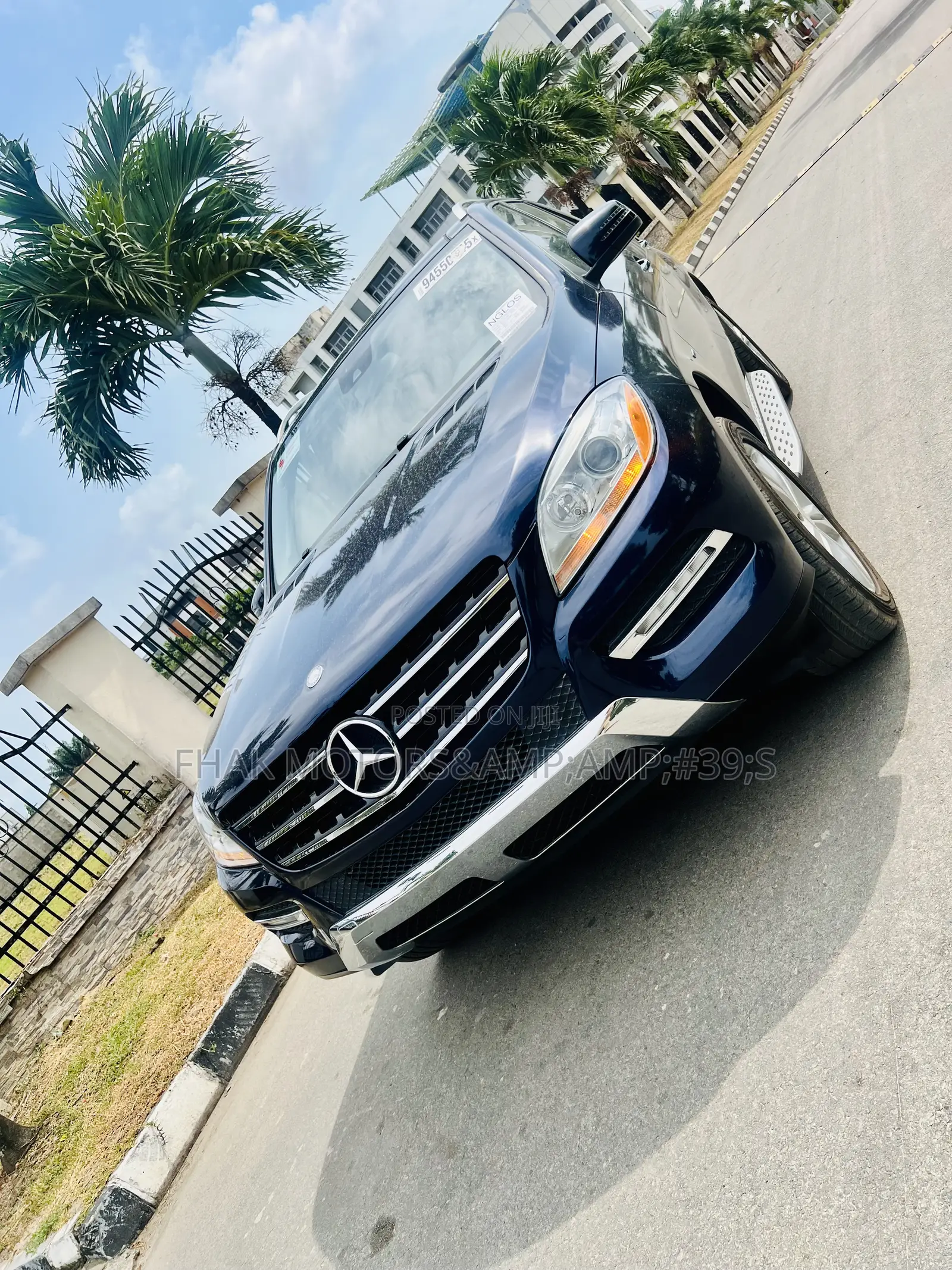 Mercedes-Benz M Class ML 350 4Matic 2012 Blue