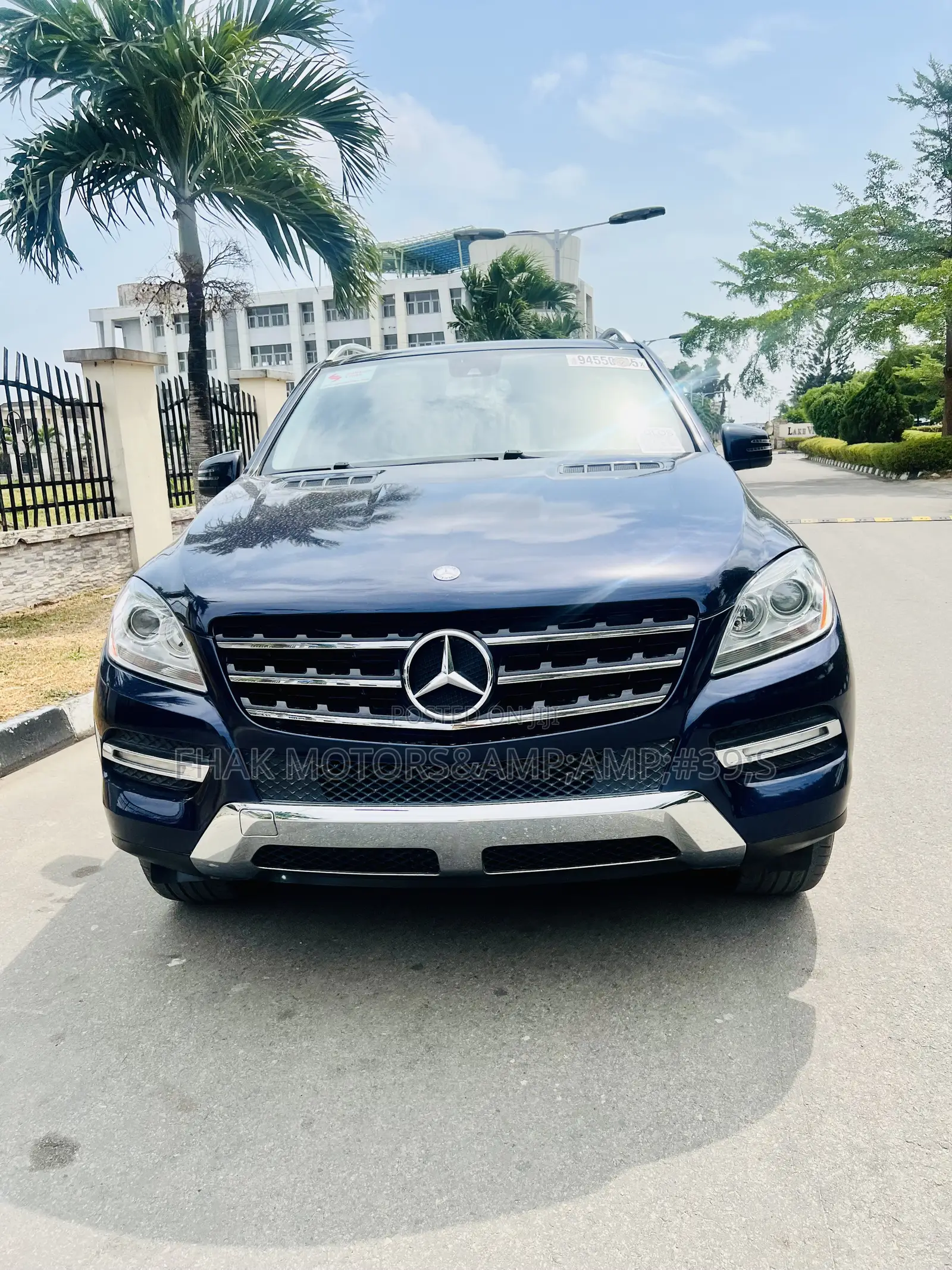 Mercedes-Benz M Class ML 350 4Matic 2012 Blue