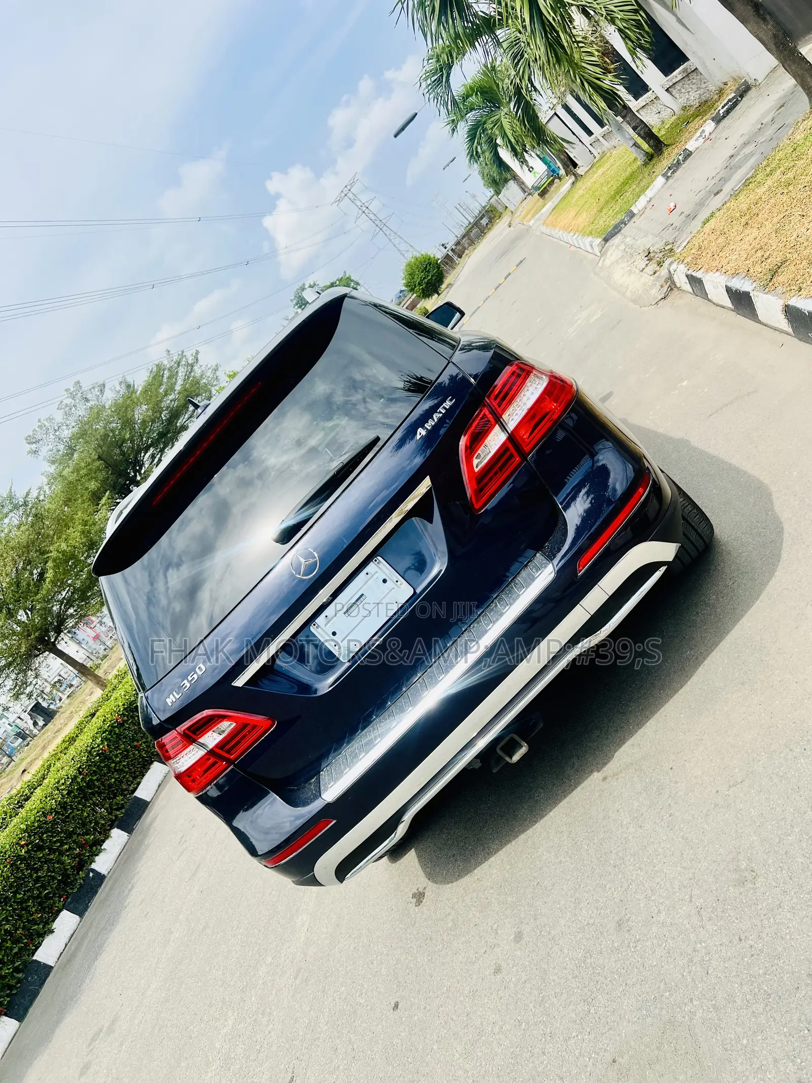 Mercedes-Benz M Class ML 350 4Matic 2012 Blue