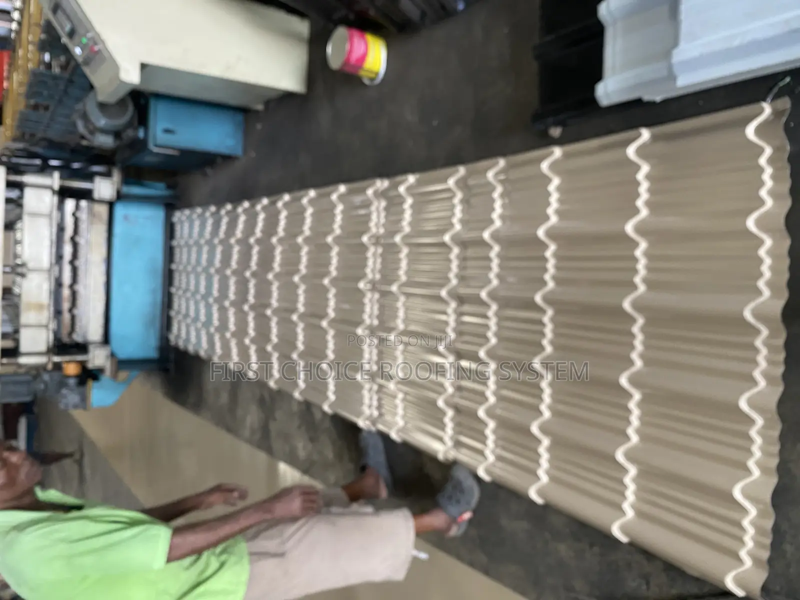 Steptiles Aluminum Roofing Sheet(Beige Color)
