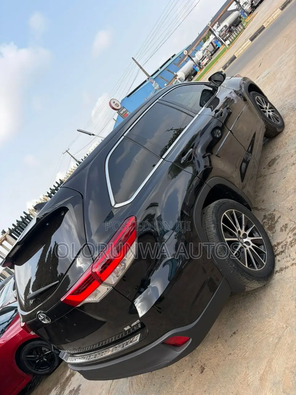 Toyota Highlander SE 4x4 V6 (3.5L 6cyl 8A) 2018 Black