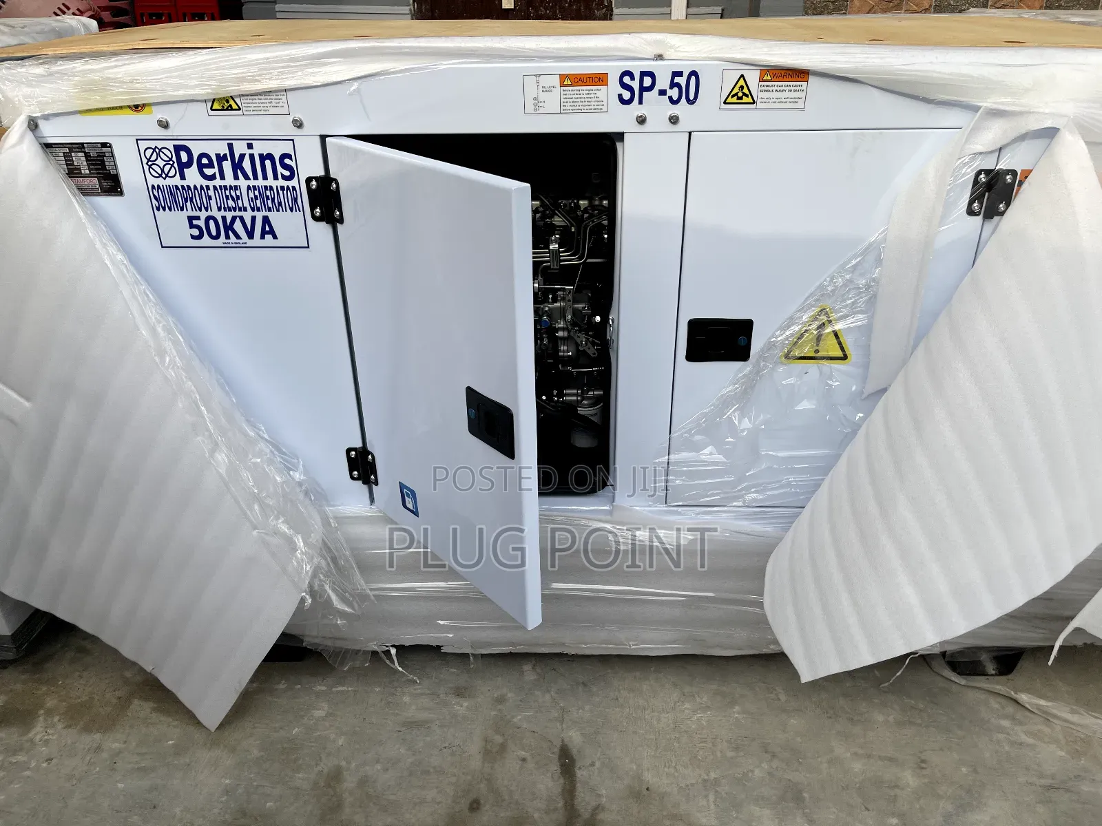 Perkins 50kva Soundproof Diesel Engine Generator Set