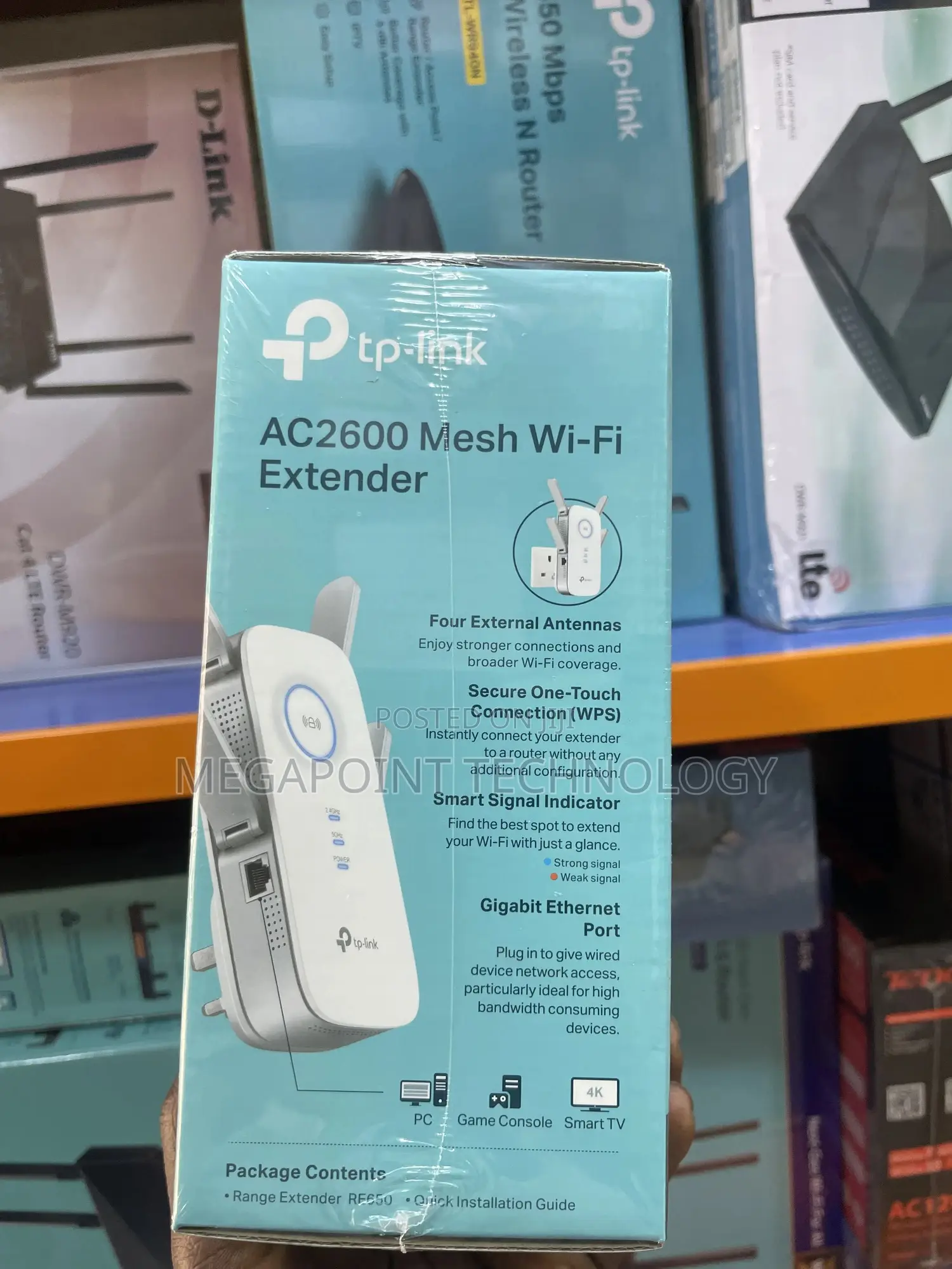 Tplink Ac2600 Mesh Wireless Range Extender