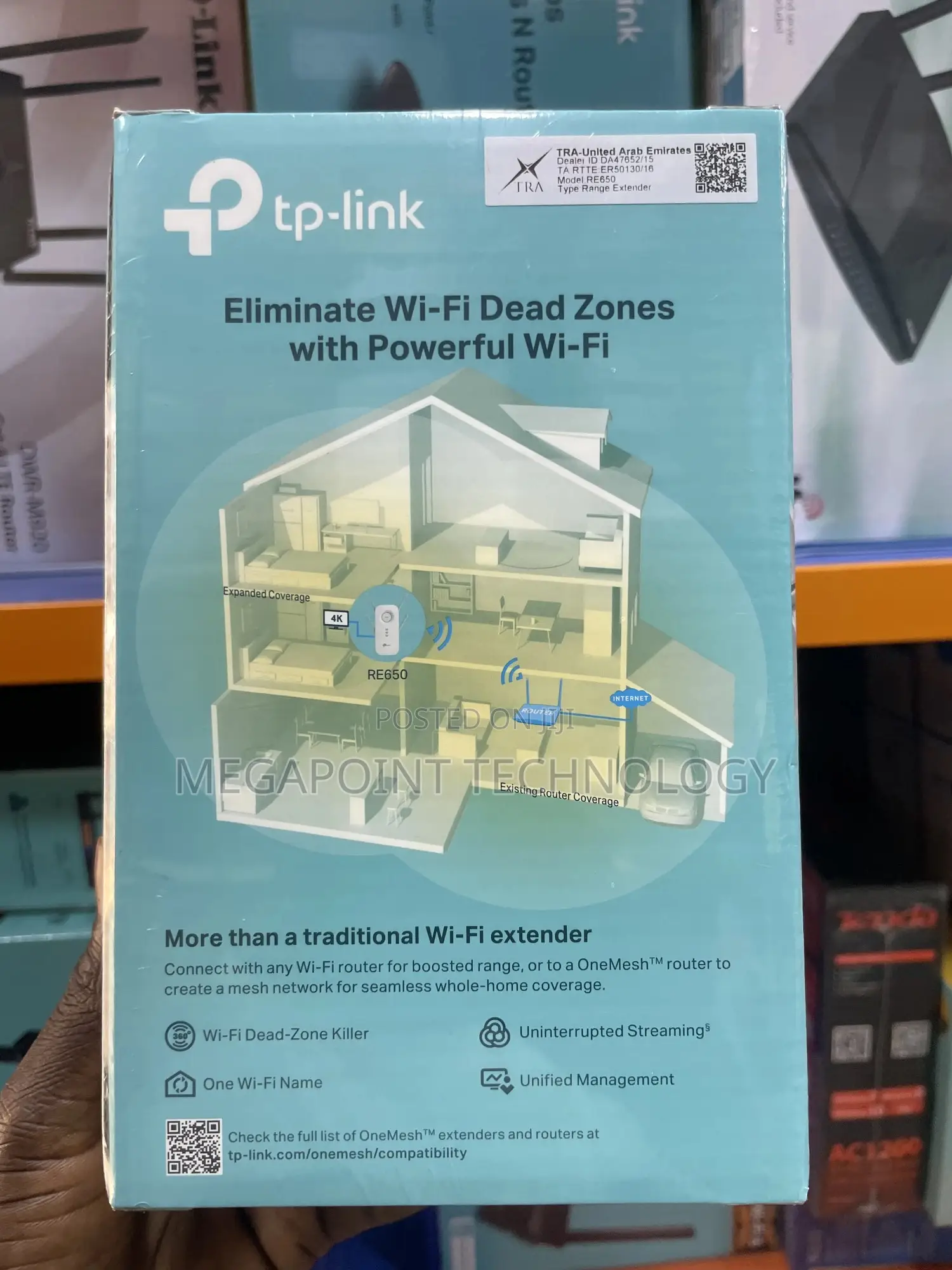 Tplink Ac2600 Mesh Wireless Range Extender