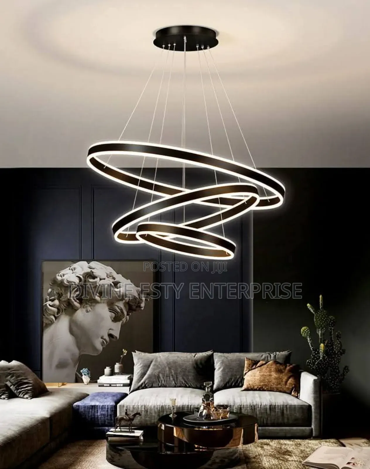 Modern Globe Chandelier