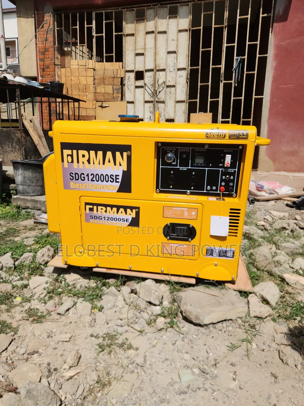 10kva Firman Diesel Soundproof Generator 2 Years Warranty